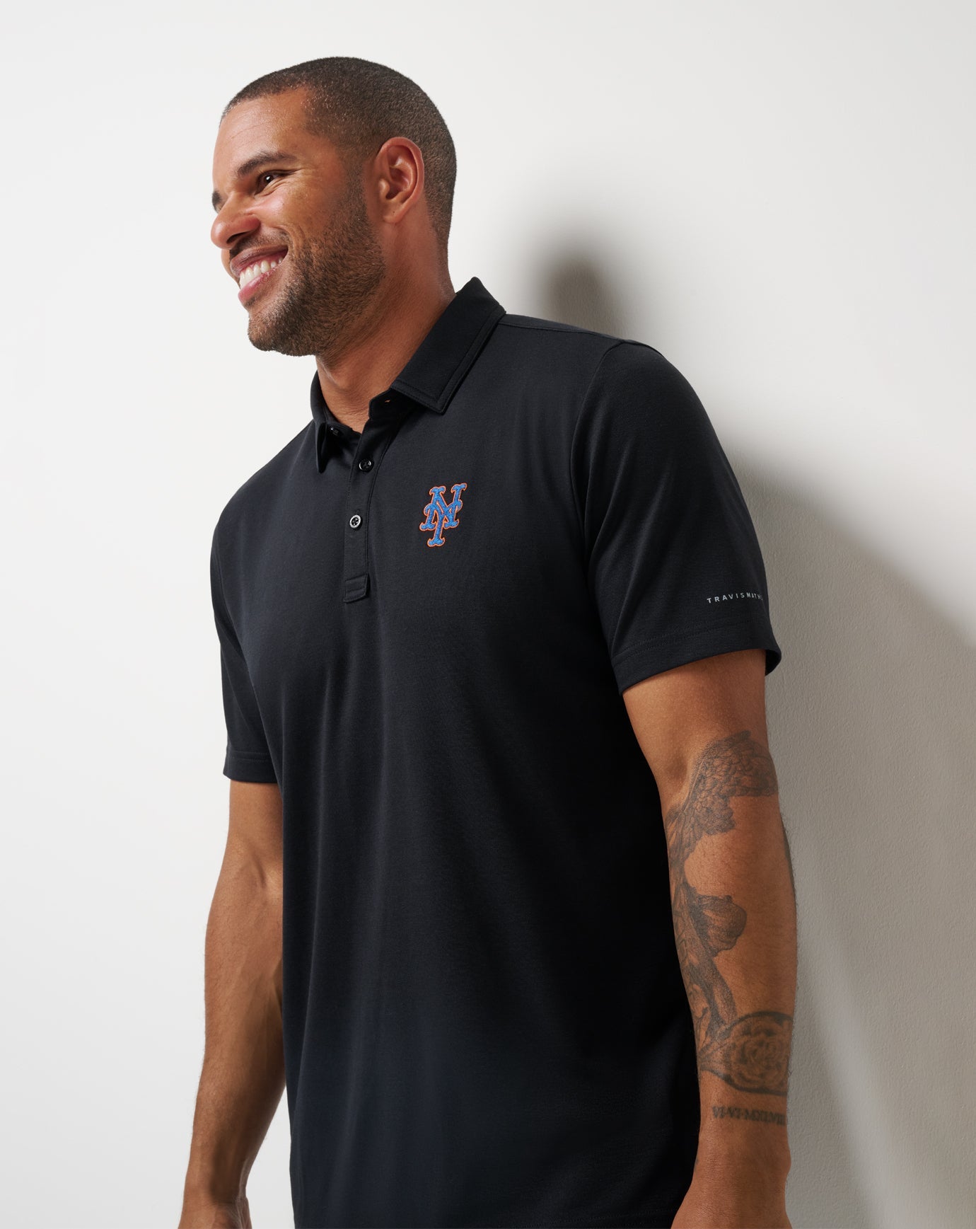 Travis Mathew Discount | New York Mets Playoff Pitch Polo
