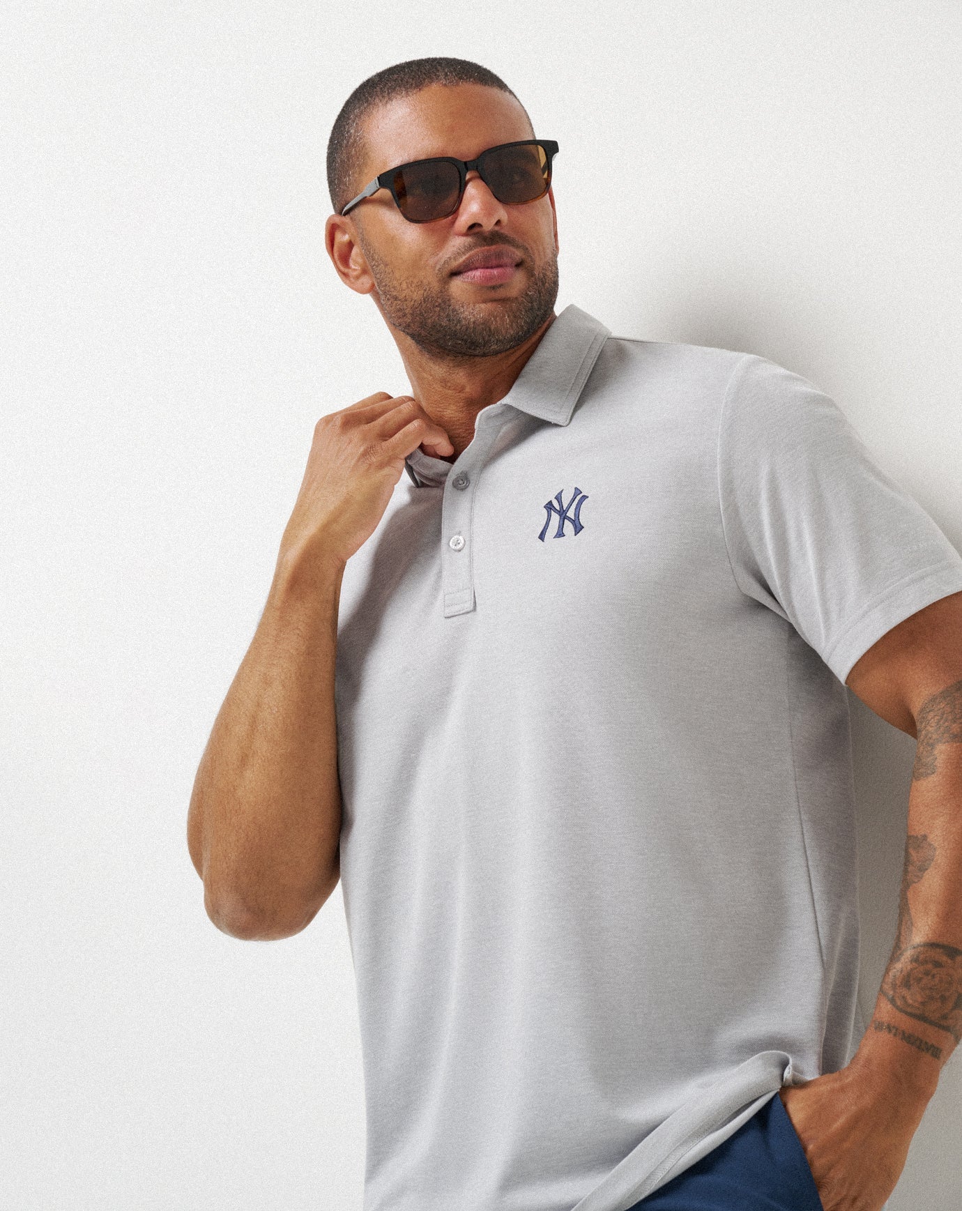 Travis Mathew New | New York Yankees Playoff Pitch Polo