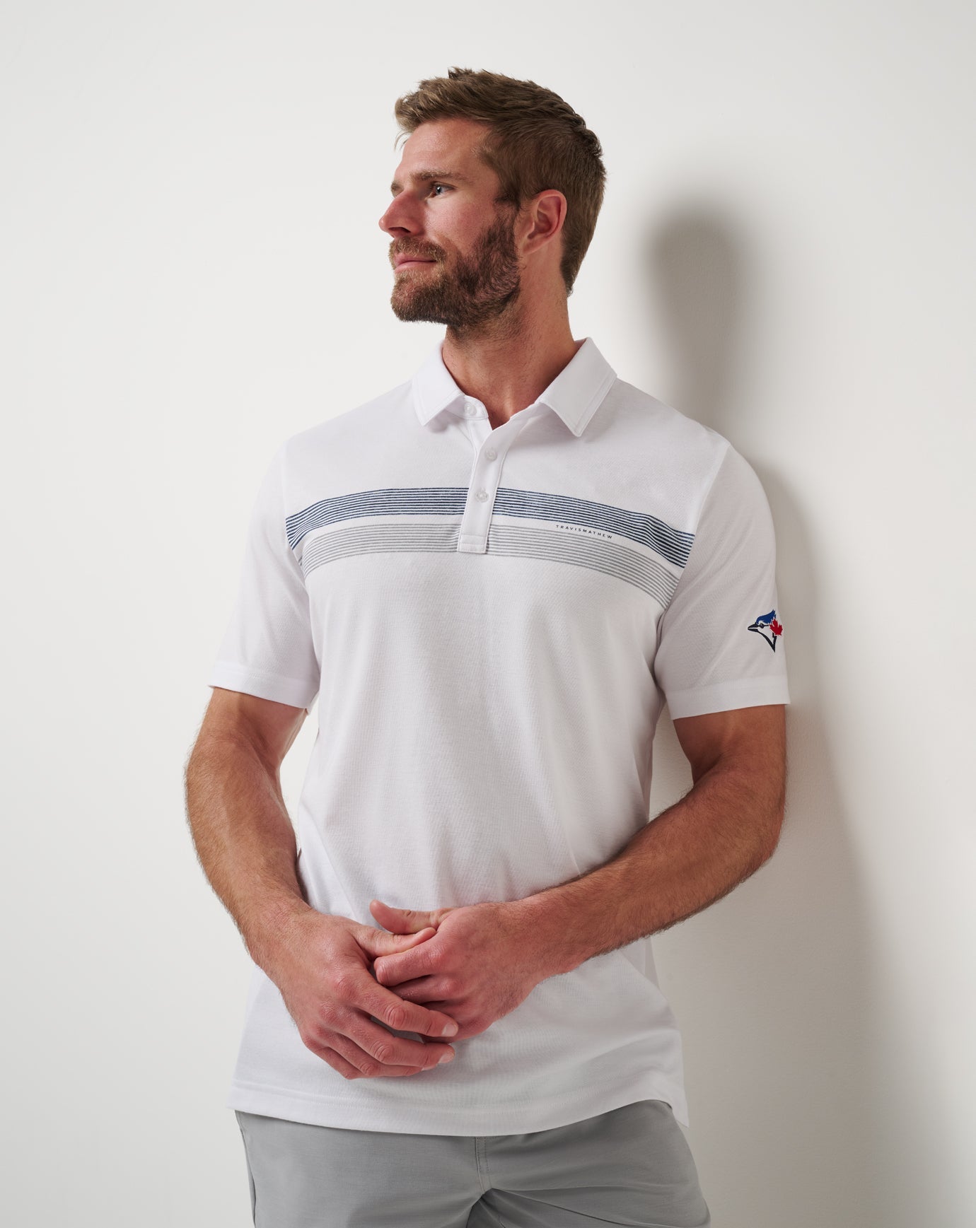 Travis Mathew New | Toronto Blue Jays Top Recruit Polo