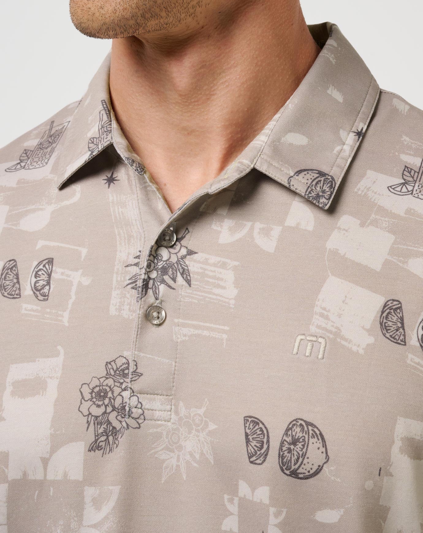 Travis Mathew Online | Featherweight Spritz Polo