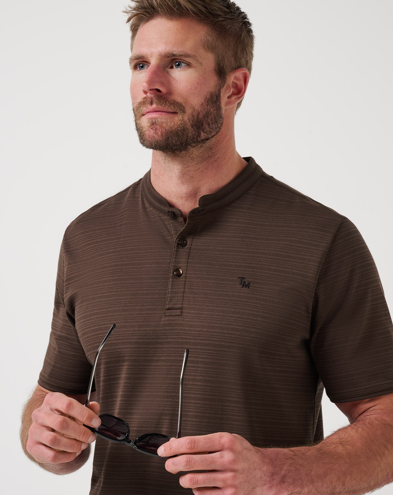 Travis Mathew For sale | Winning Record Henley Polo
