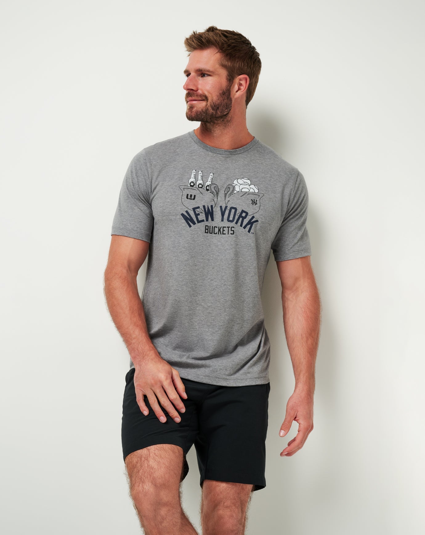 Travis Mathew Discount | New York Yankees Strike One Tee