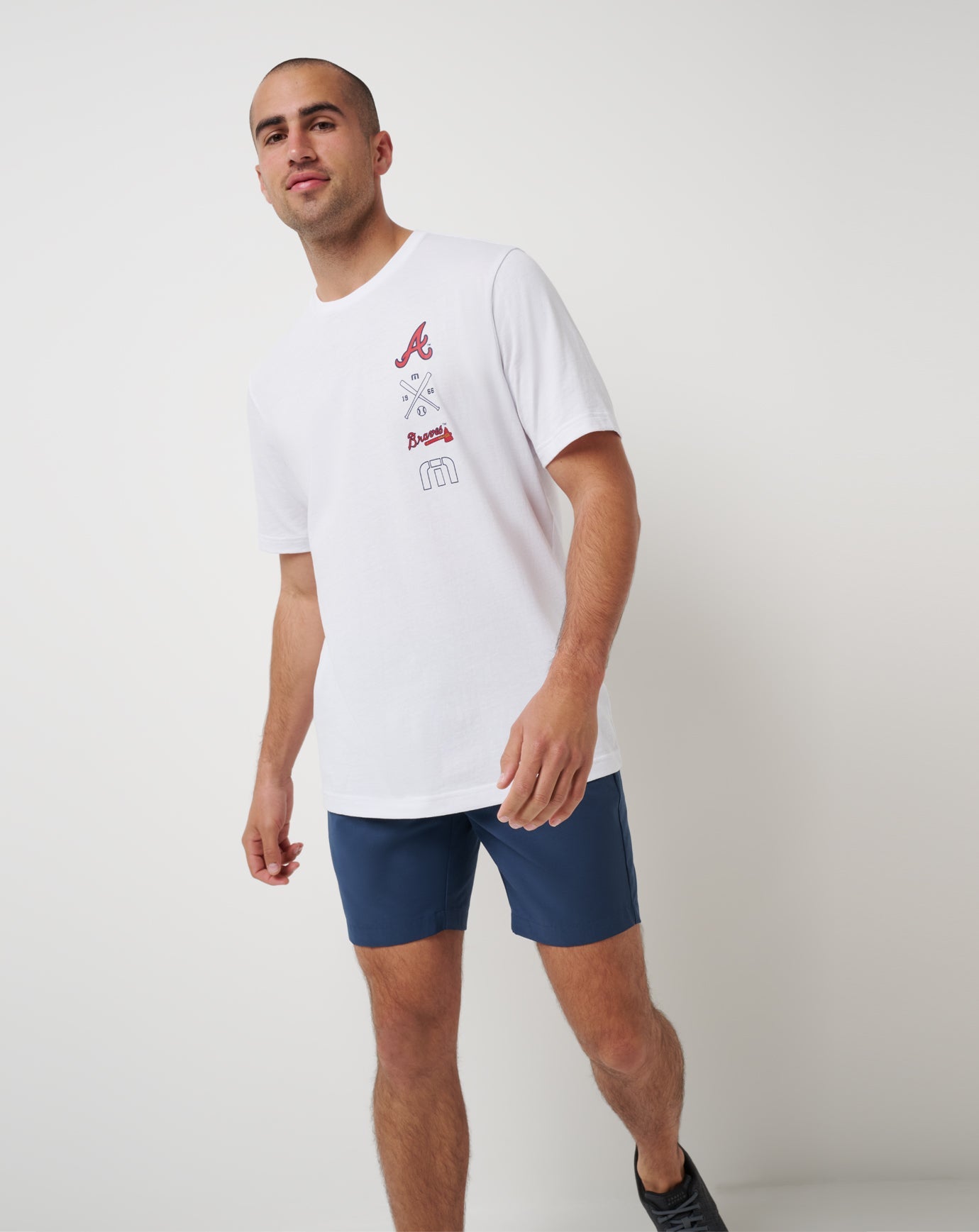 Travis Mathew Sale | Atlanta Braves Sunset Slam 2.0 Tee