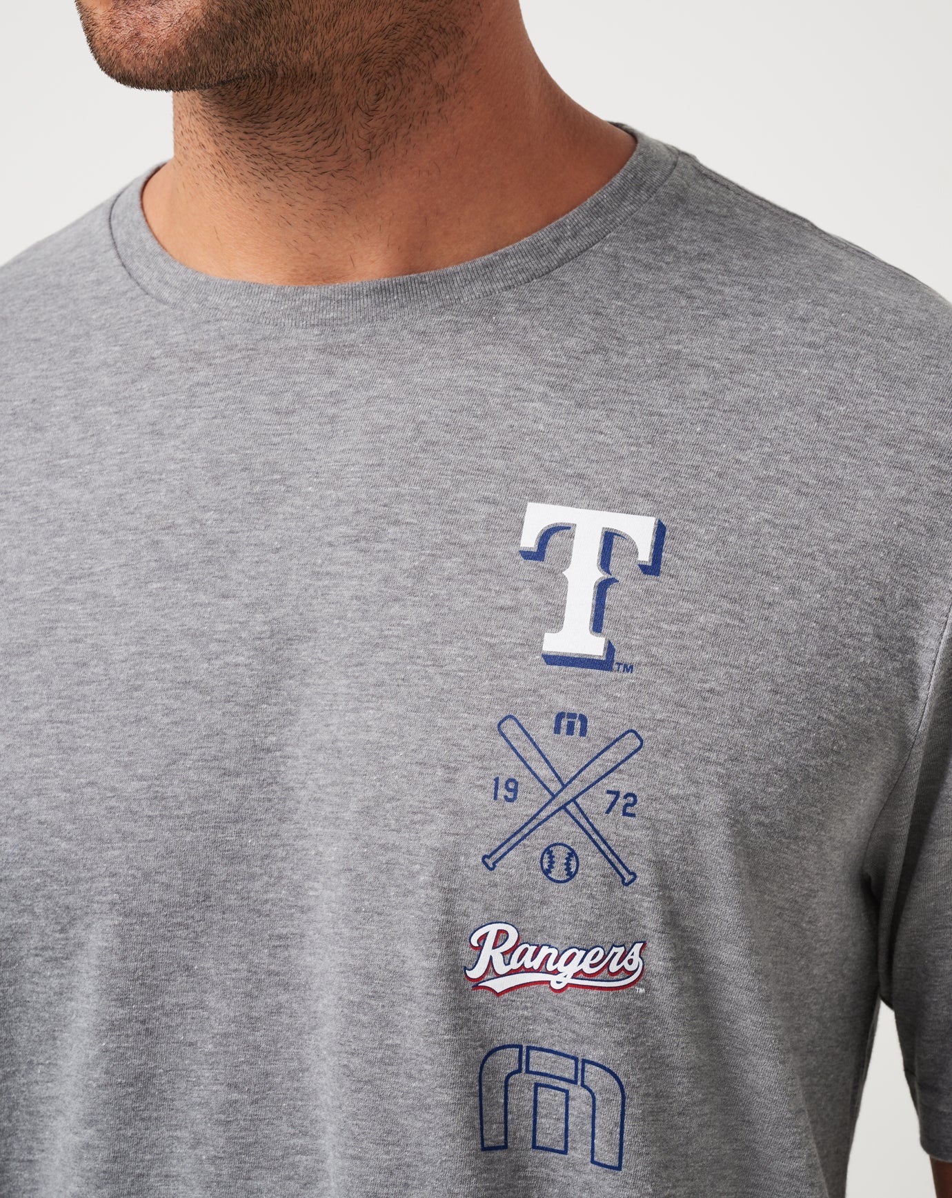 Travis Mathew For sale | Texas Rangers Sunset Slam Tee