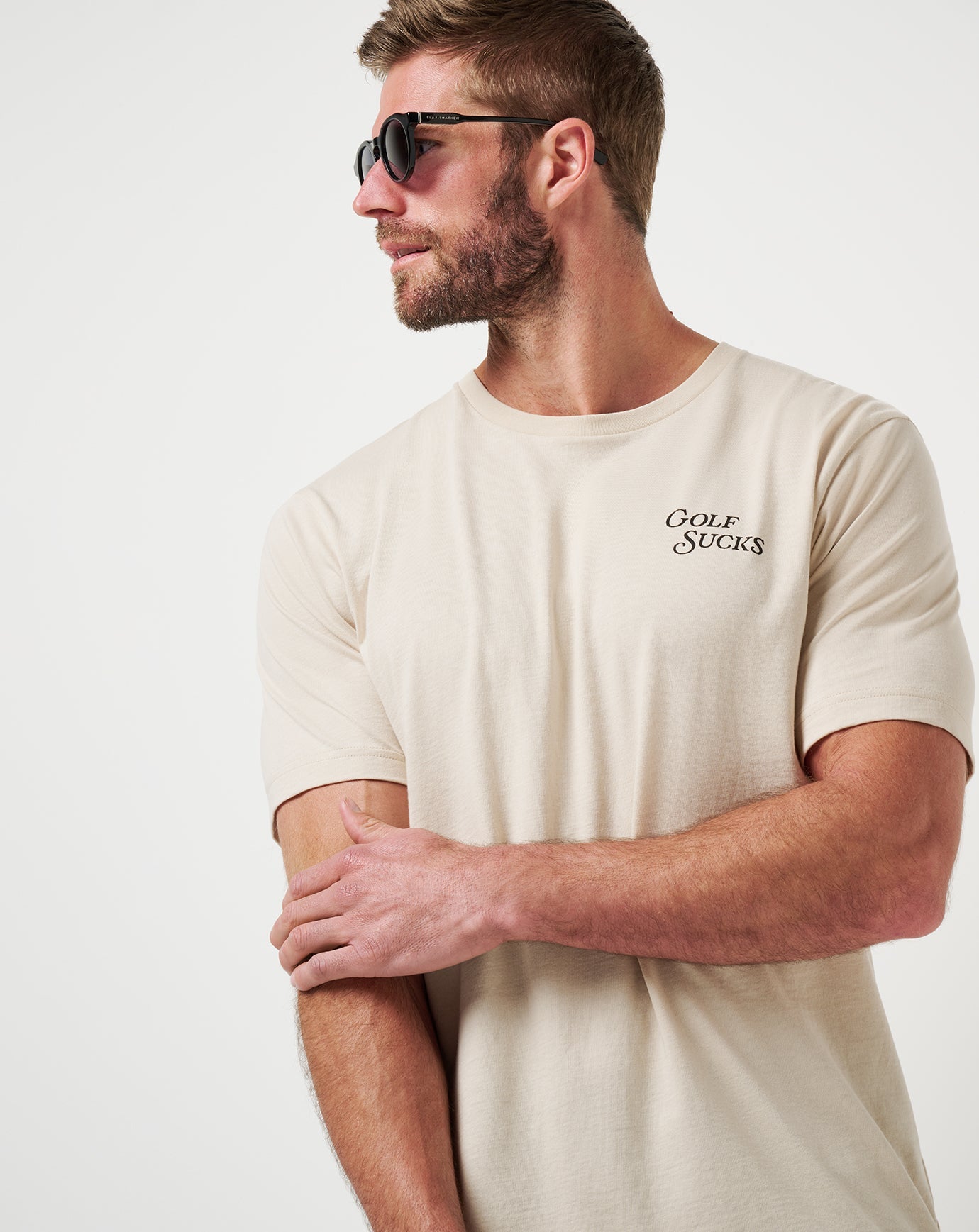 Travis Mathew On Sale | Course Rules Tee