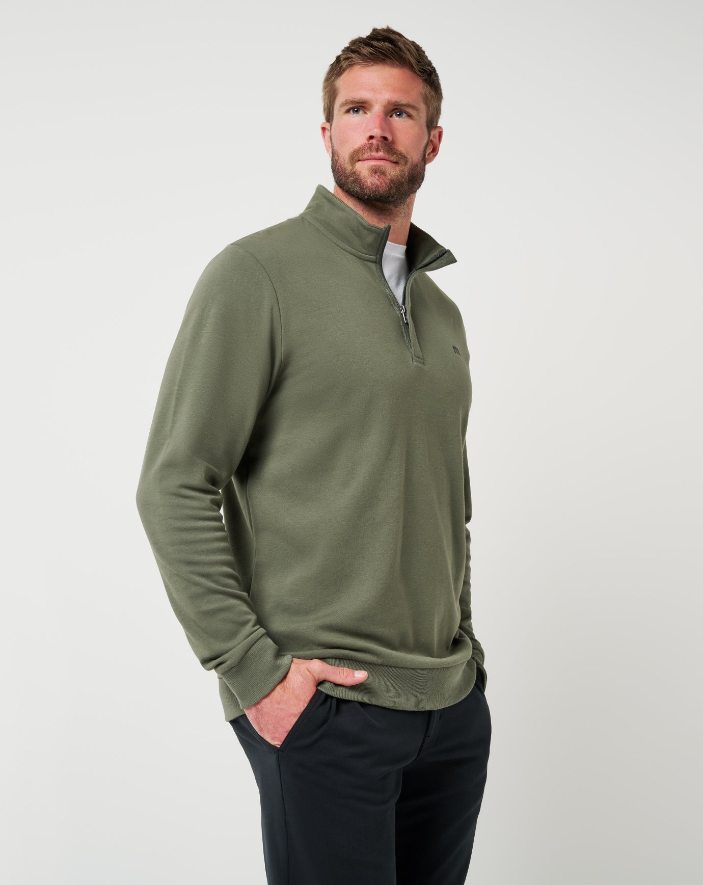 Travis Mathew Online | Cloud Quarter Zip 2.0