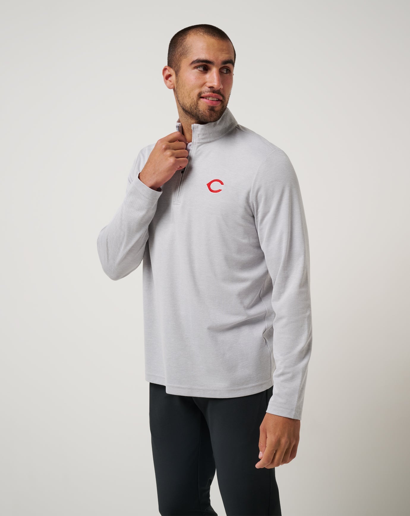 Travis Mathew On Sale | Cincinatti Reds Time To Tailgate Quarter Zip