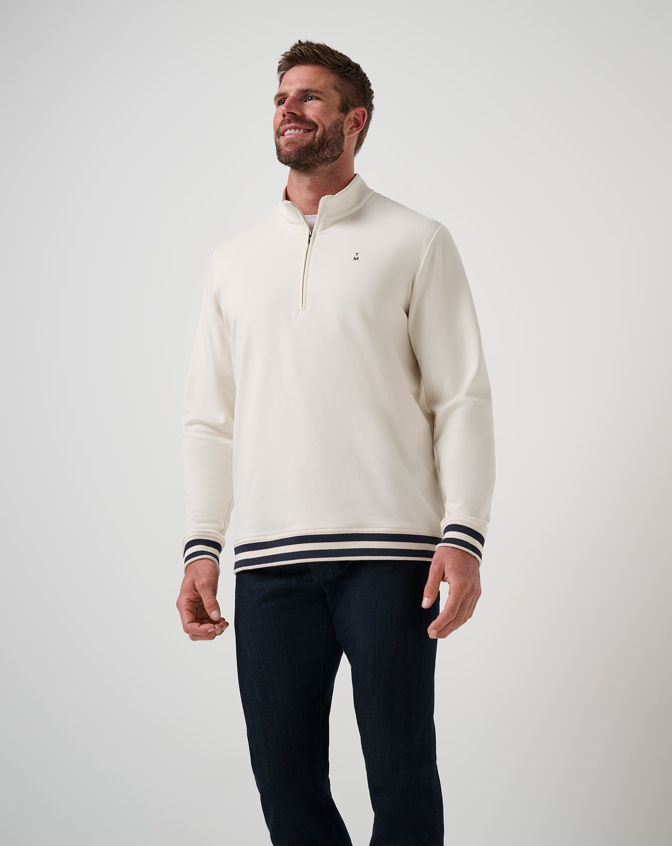 Travis Mathew Online | Happier Hour Quarter Zip