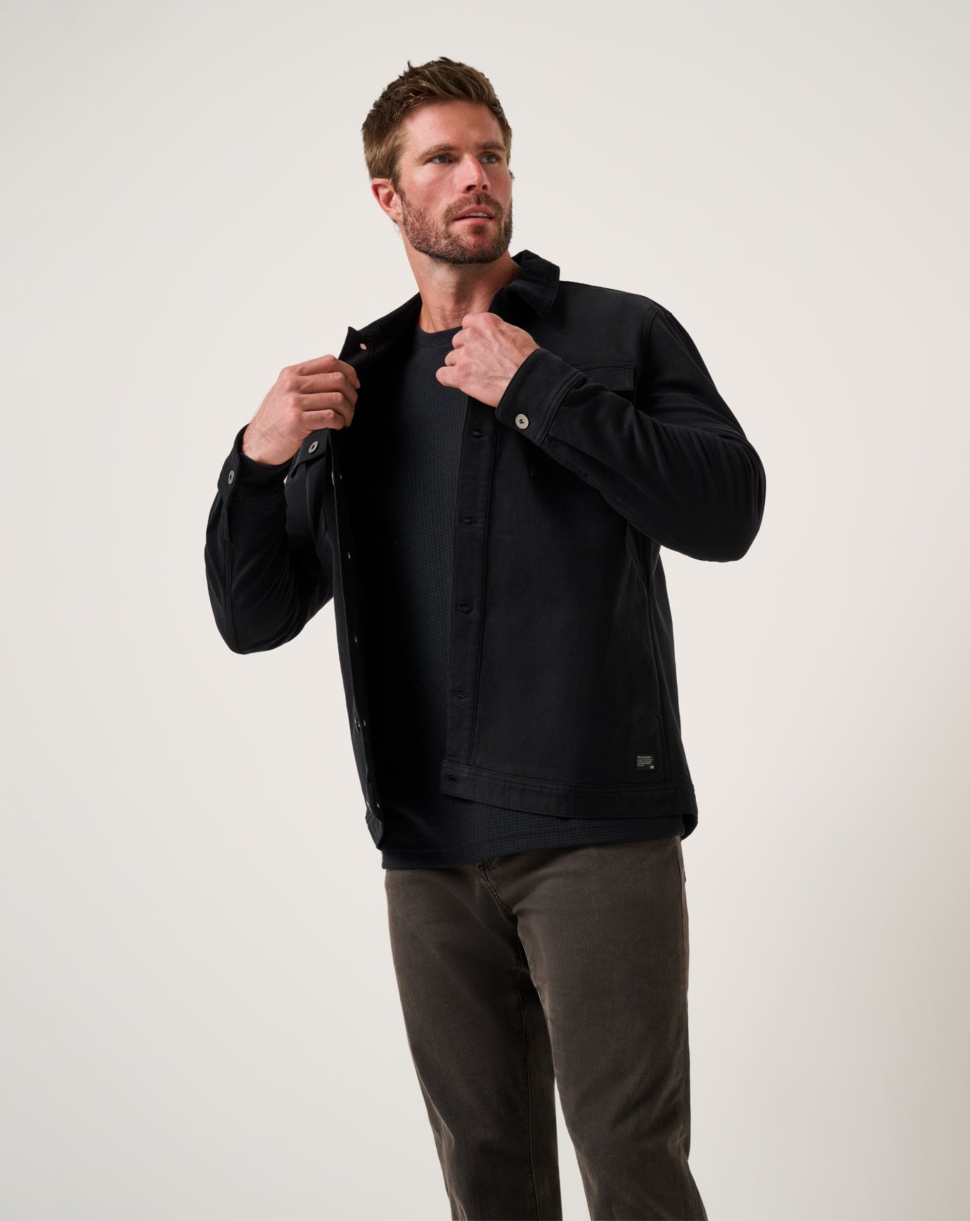 Travis Mathew On Sale | Cloud Denim Cord Jacket