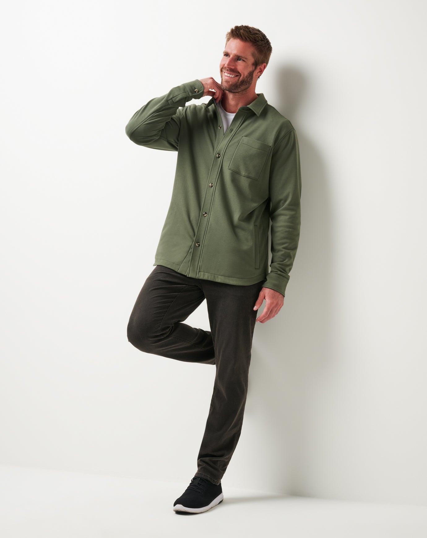 Travis Mathew Online | Cloud Shirt Jacket