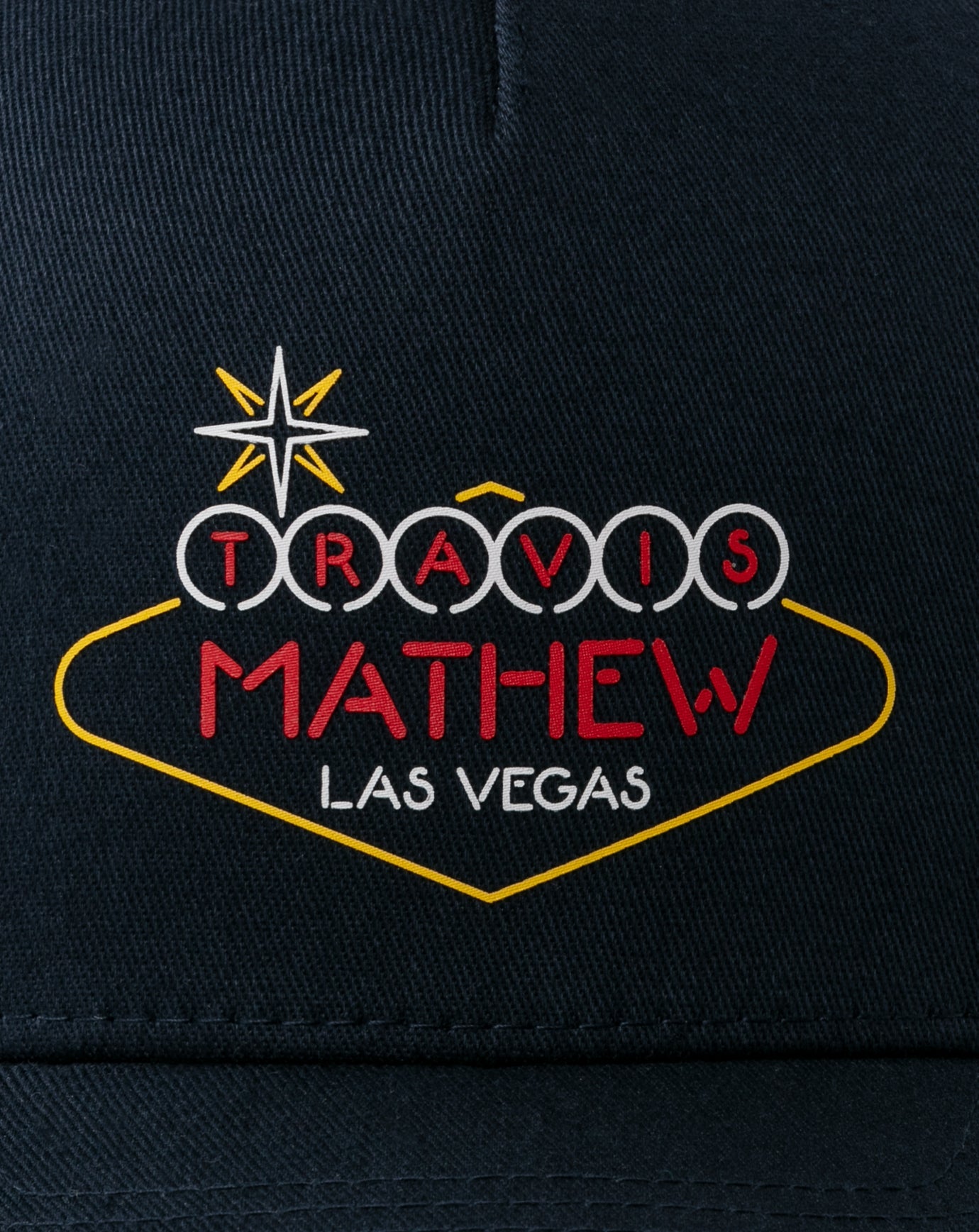 Travis Mathew New | Neon Magic Snapback Hat