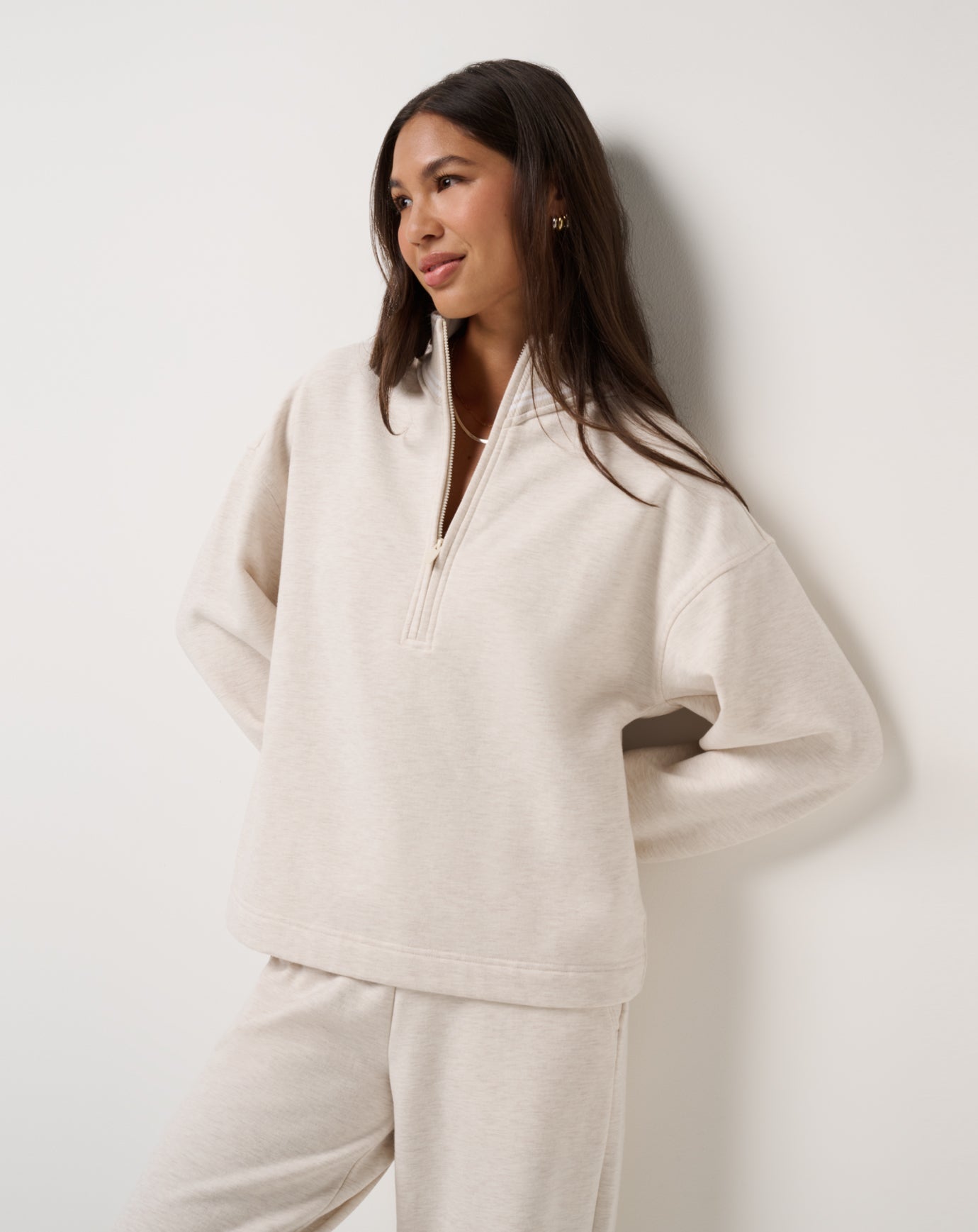 Travis Mathew Discount | Cloud Fleece Clubside Half Zip