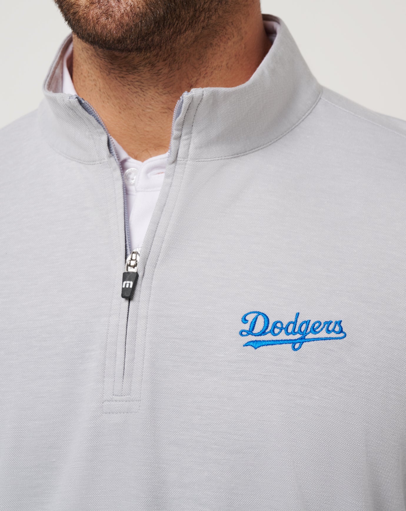 Travis Mathew Hot sale | Los Angeles Dodgers Time To Tailgate Quarter Zip