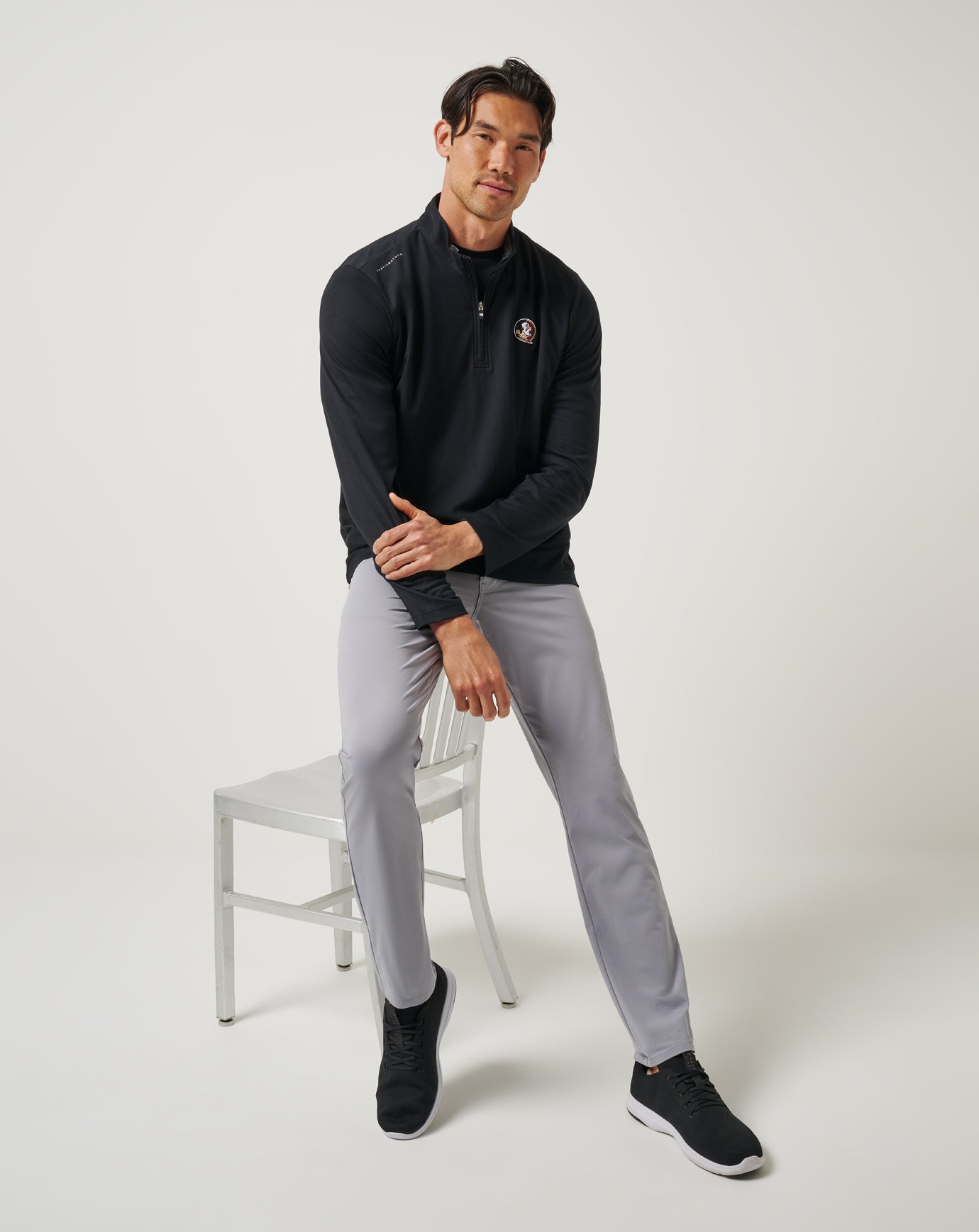 Travis Mathew Outlet | FSU Time To Tailgate Quarter Zip
