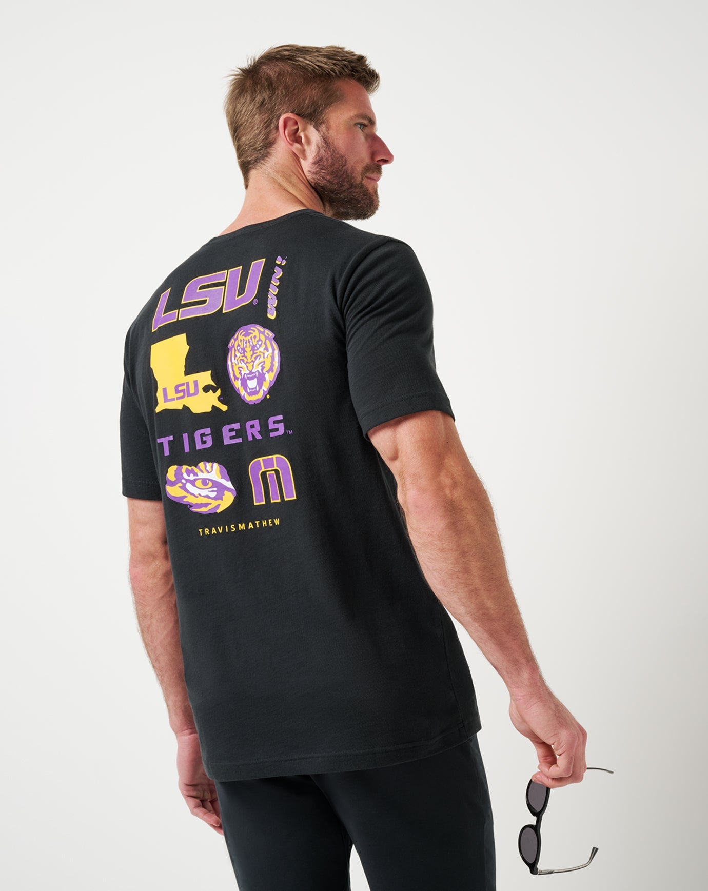 Travis Mathew For sale | LSU Friendly Rivalry Tee