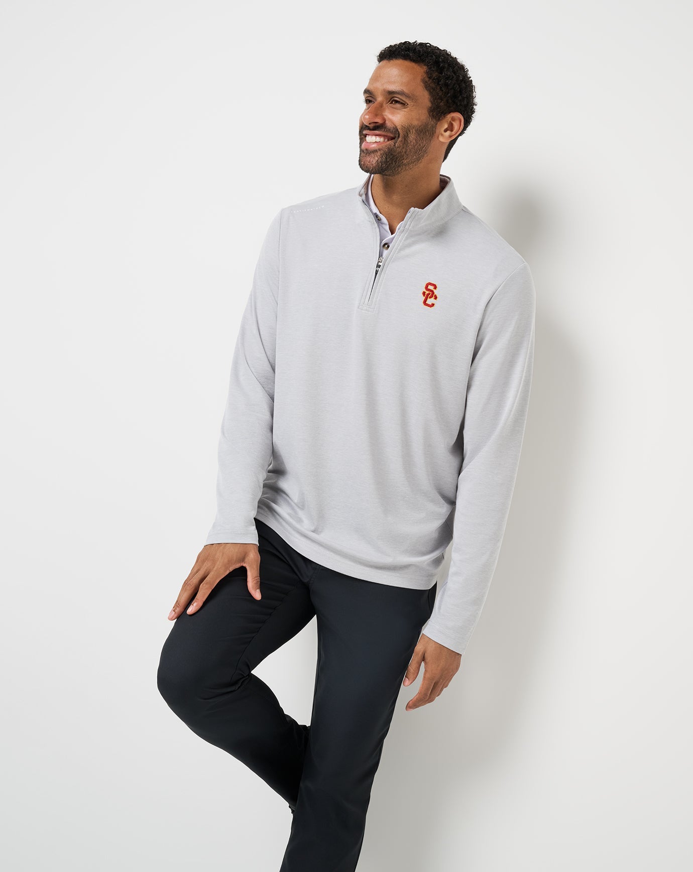 Travis Mathew | USC Time To Tailgate Quarter Zip