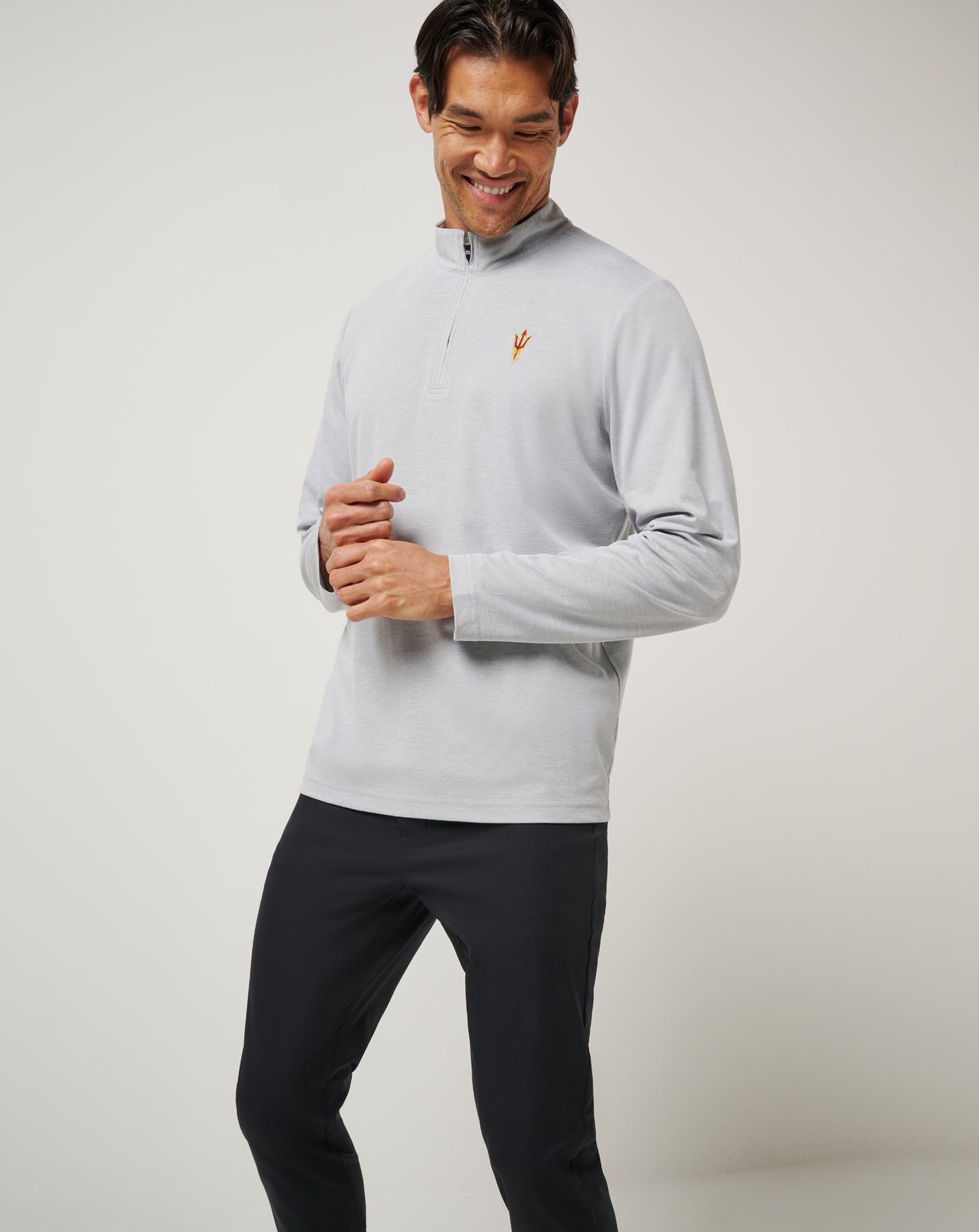 Travis Mathew New | ASU Time To Tailgate Quarter Zip