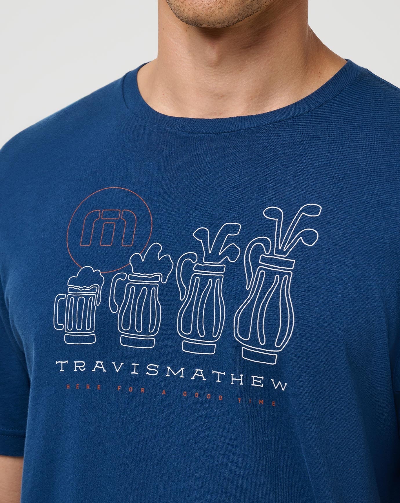 Travis Mathew New | Beerly Beloved Tee