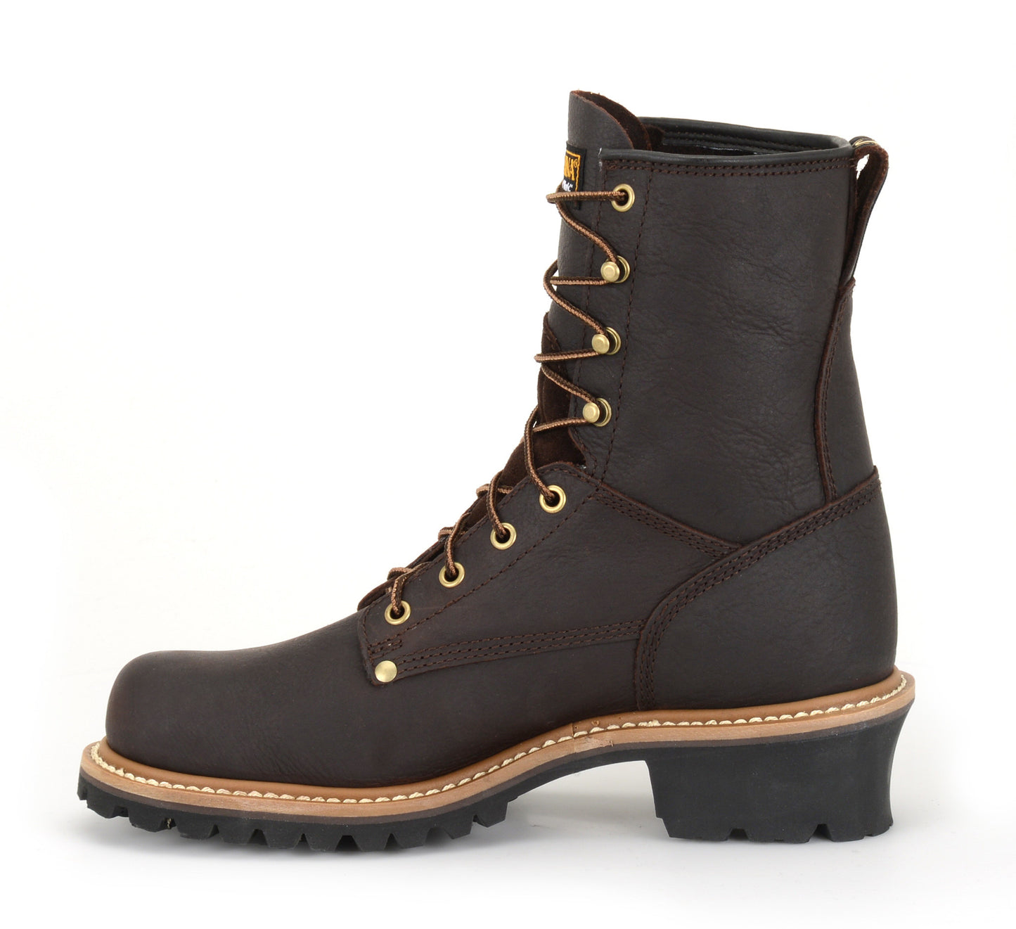 Carolina Boot Elm 8" Unlined Logger Brown