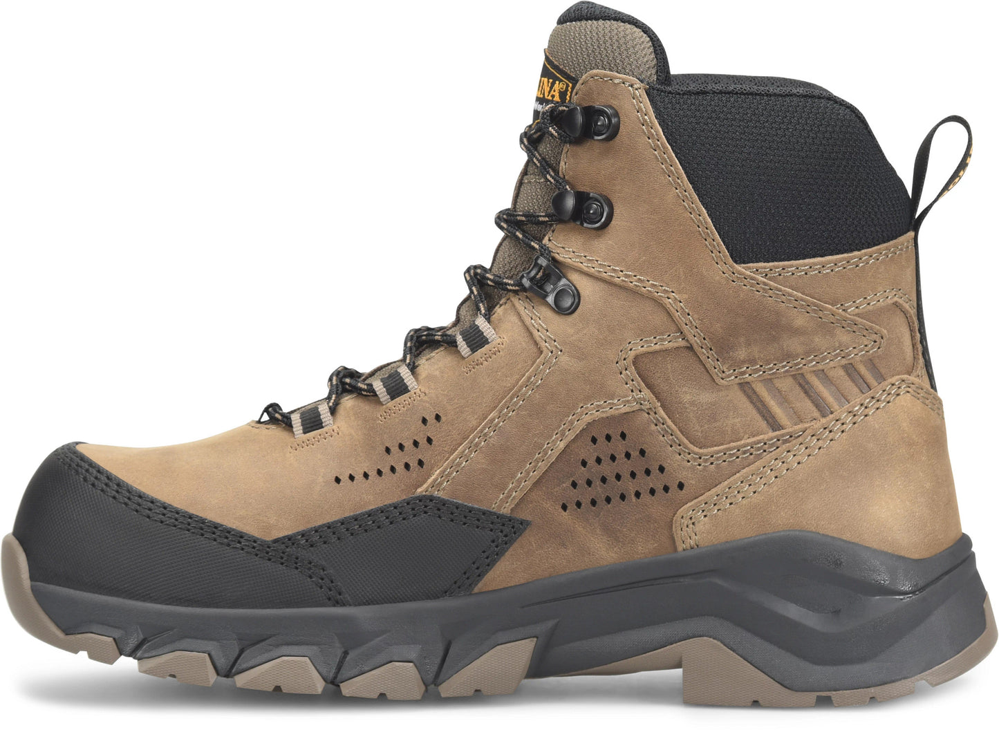 Carolina Boot Subframe 6.5" Comp Toe Hiker Dark Brown