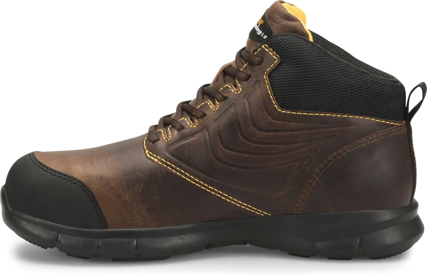 Carolina Boot Lytning Met Guard Composite Toe Work Shoe Brown