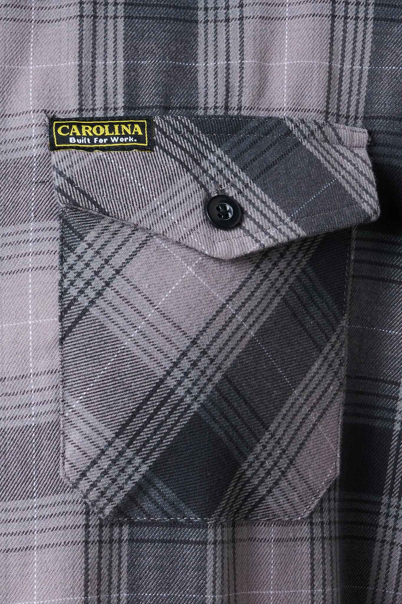 Carolina Boot Woven Flannel Shirt Grey