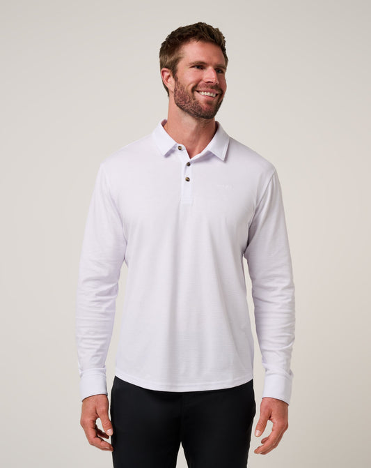Travis Mathew Online | The Zinna 2.0 Long Sleeve Polo