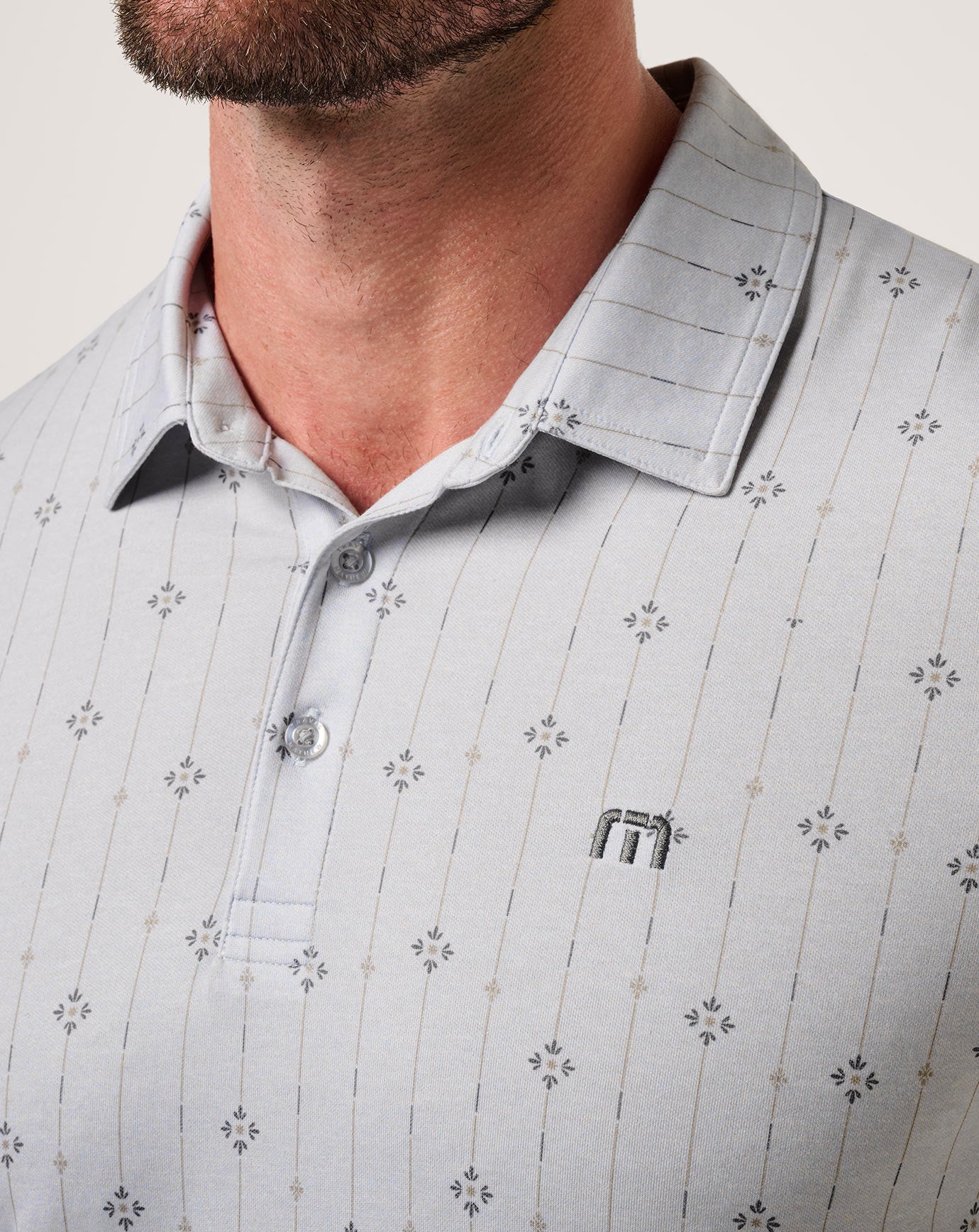 Travis Mathew On Sale | Featherweight Deco Polo