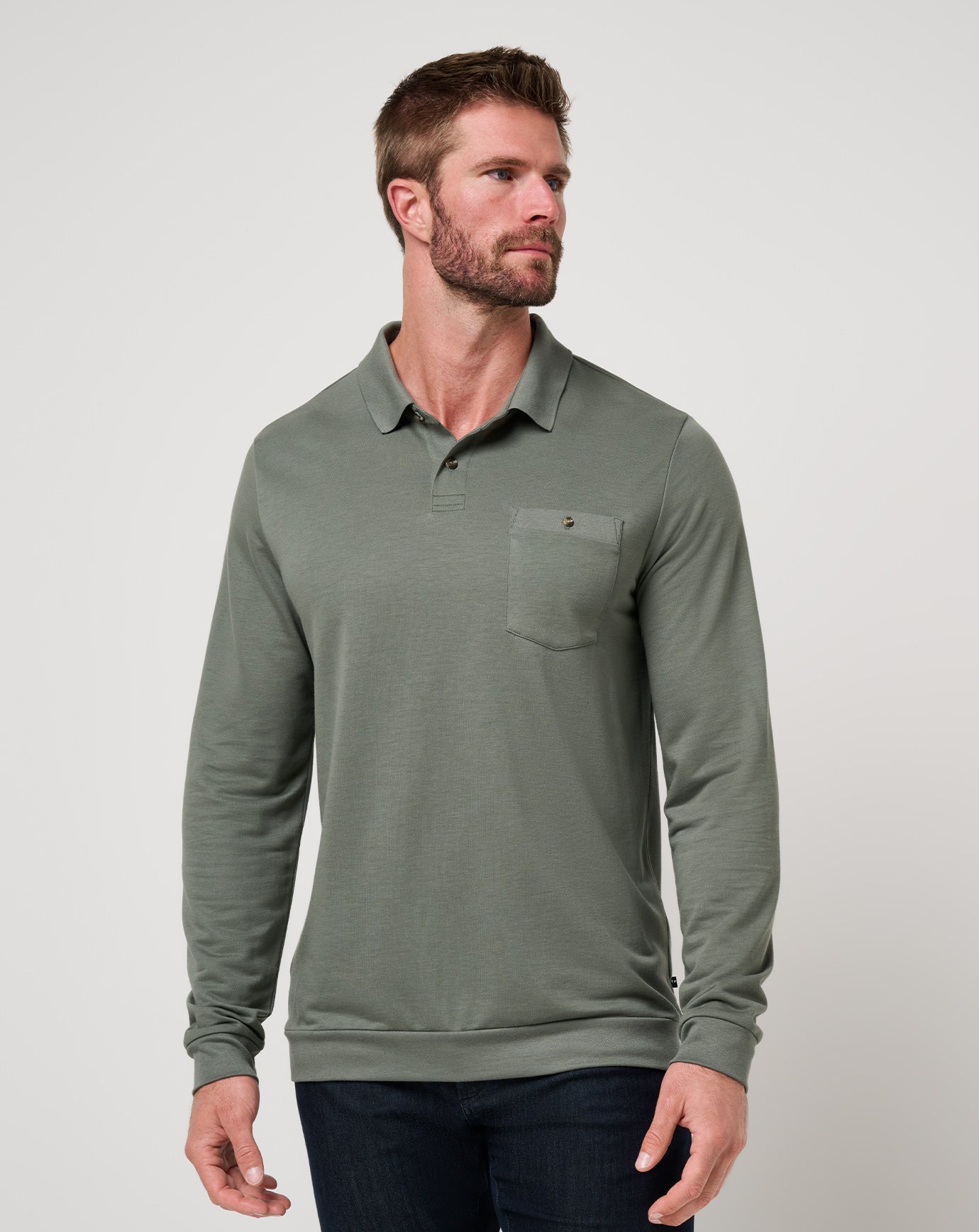 Travis Mathew | December First Long Sleeve Polo