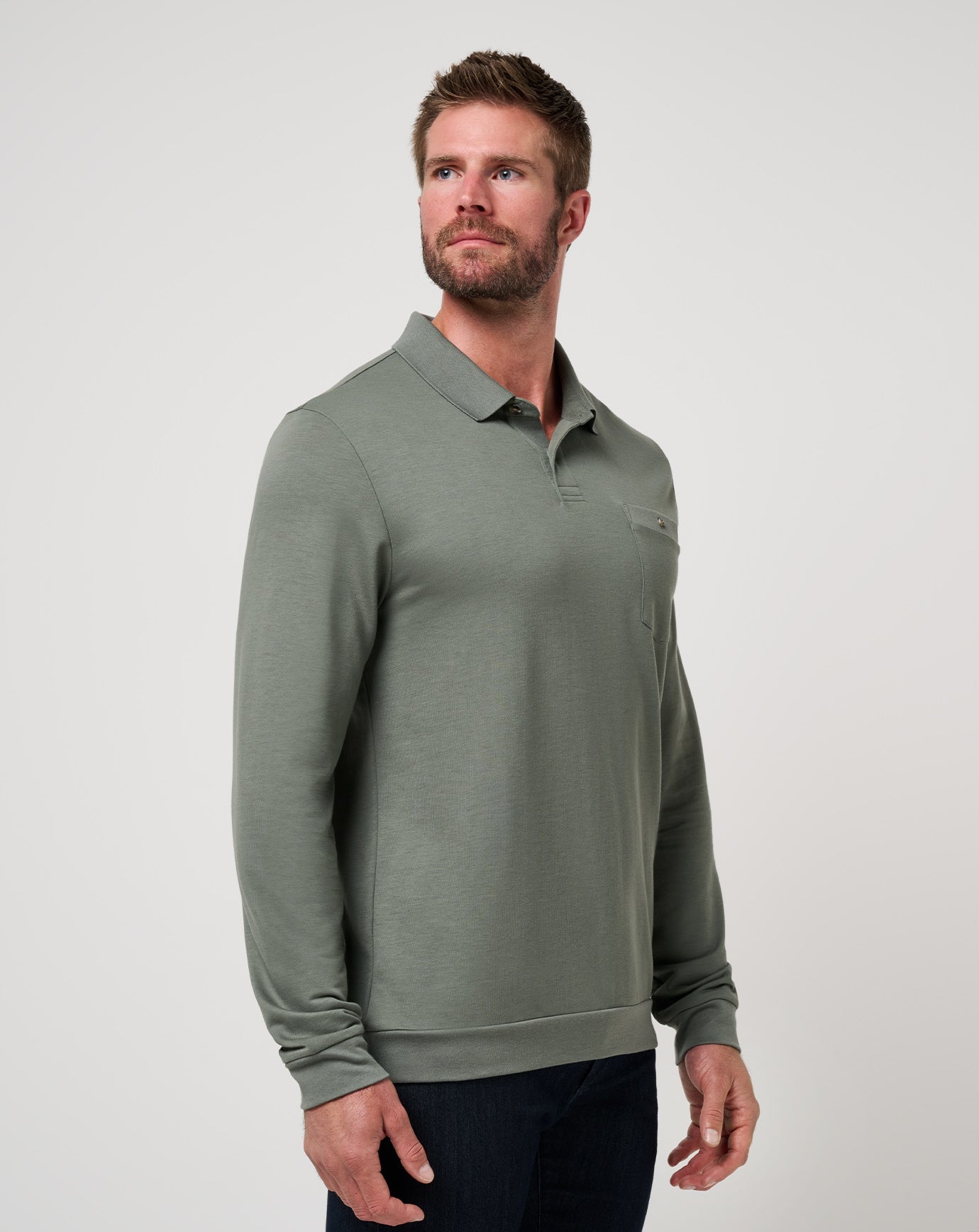 Travis Mathew | December First Long Sleeve Polo