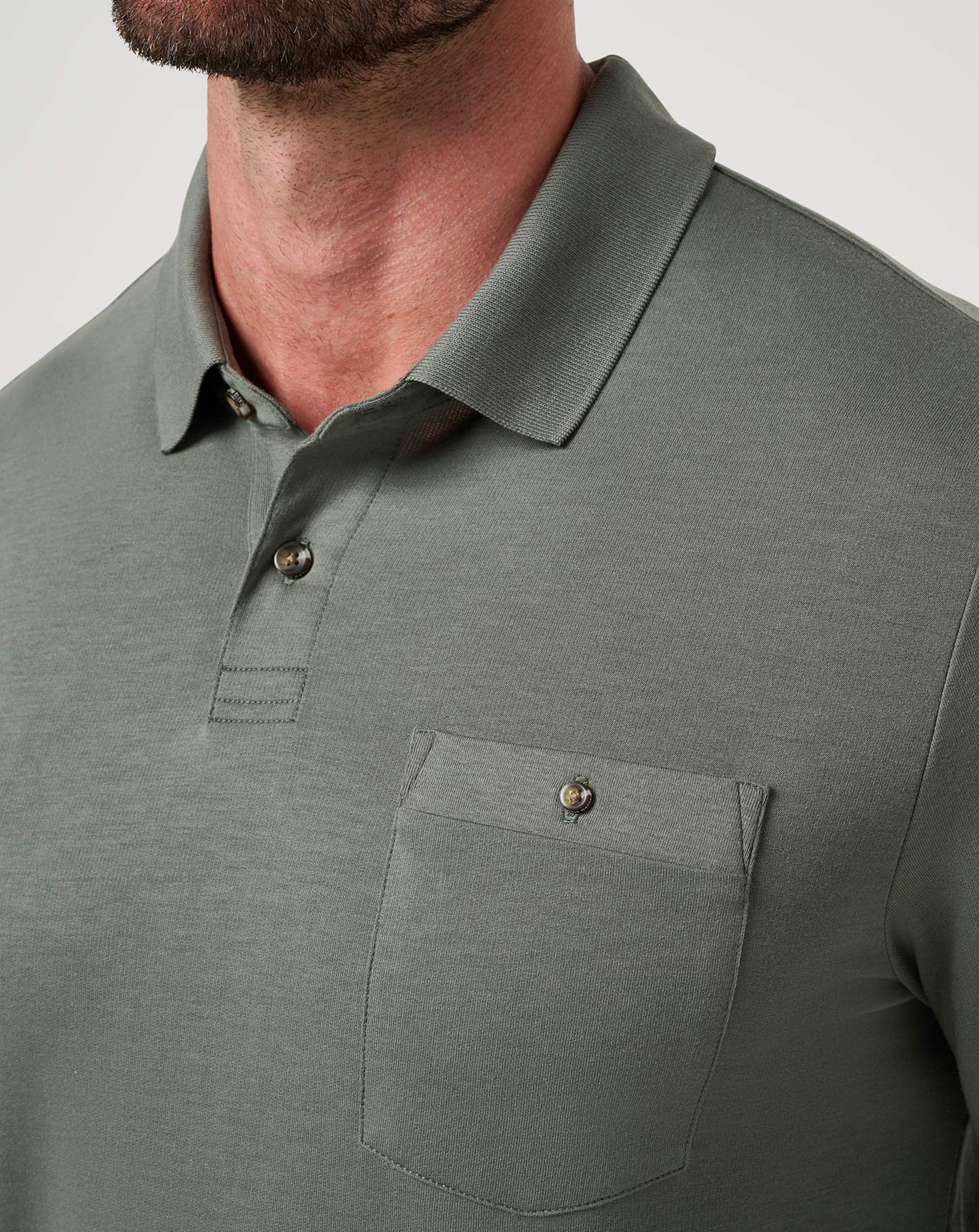 Travis Mathew | December First Long Sleeve Polo