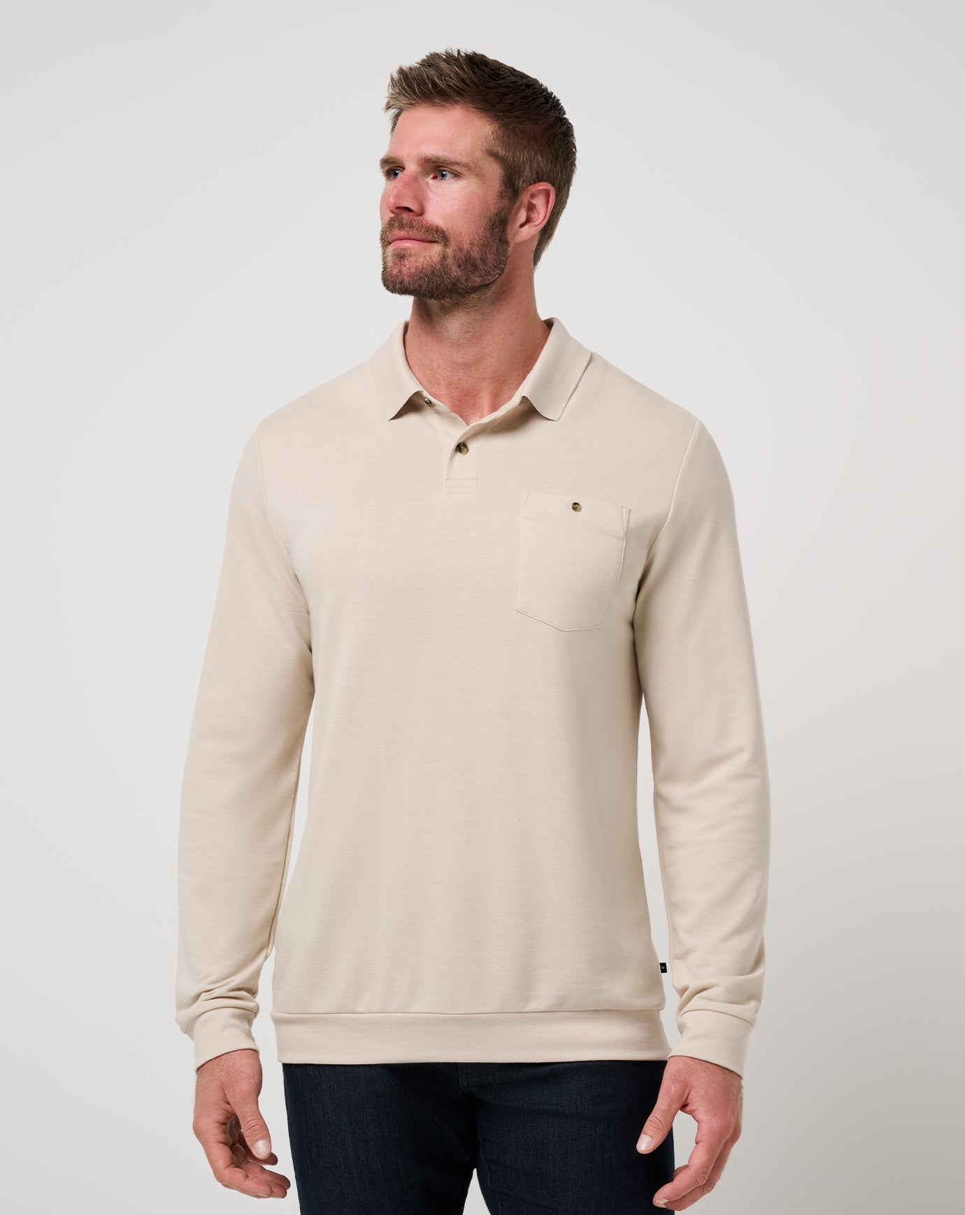 Travis Mathew Online | December First Long Sleeve Polo