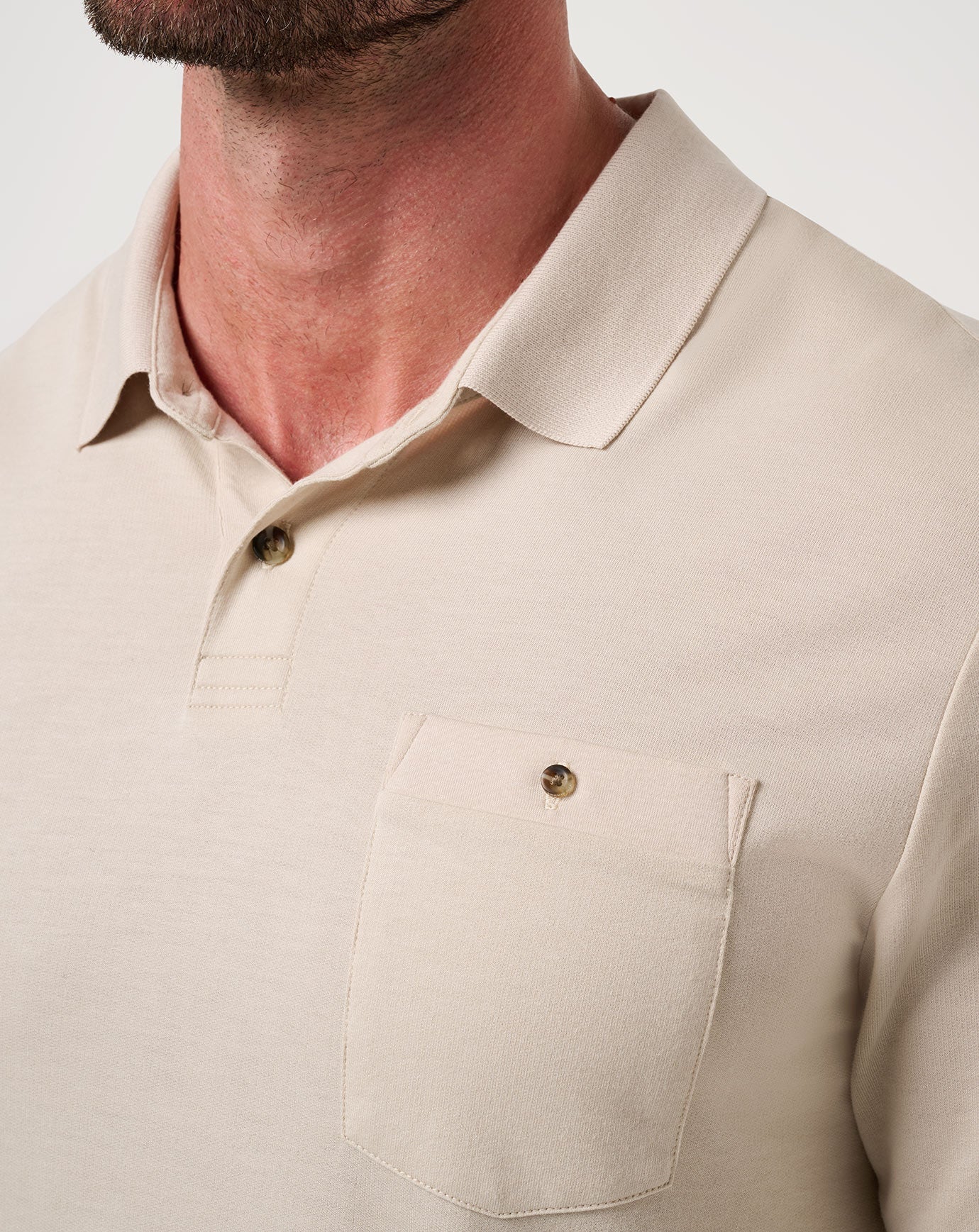 Travis Mathew Online | December First Long Sleeve Polo