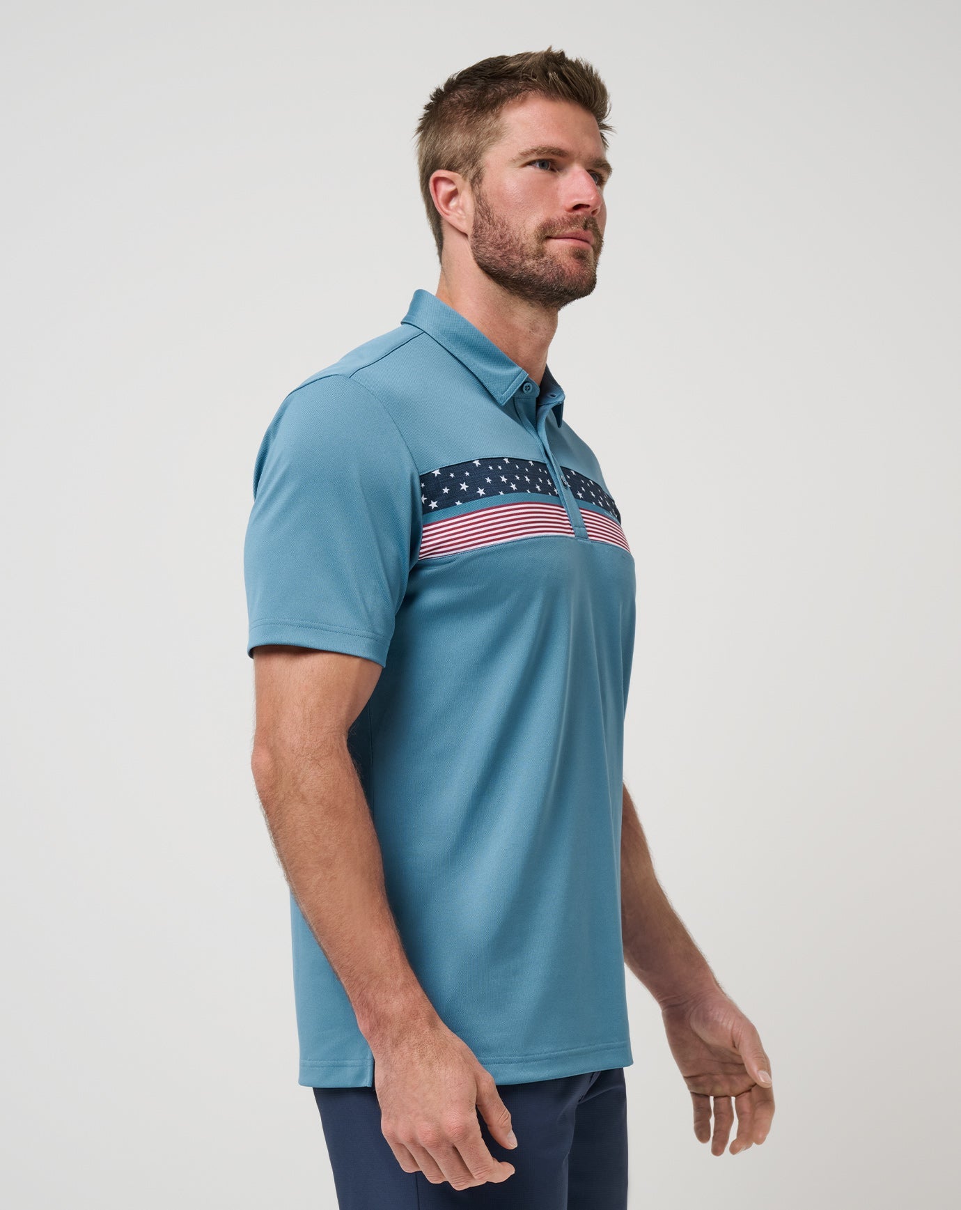 Travis Mathew Outlet | Good Good Patriot Polo