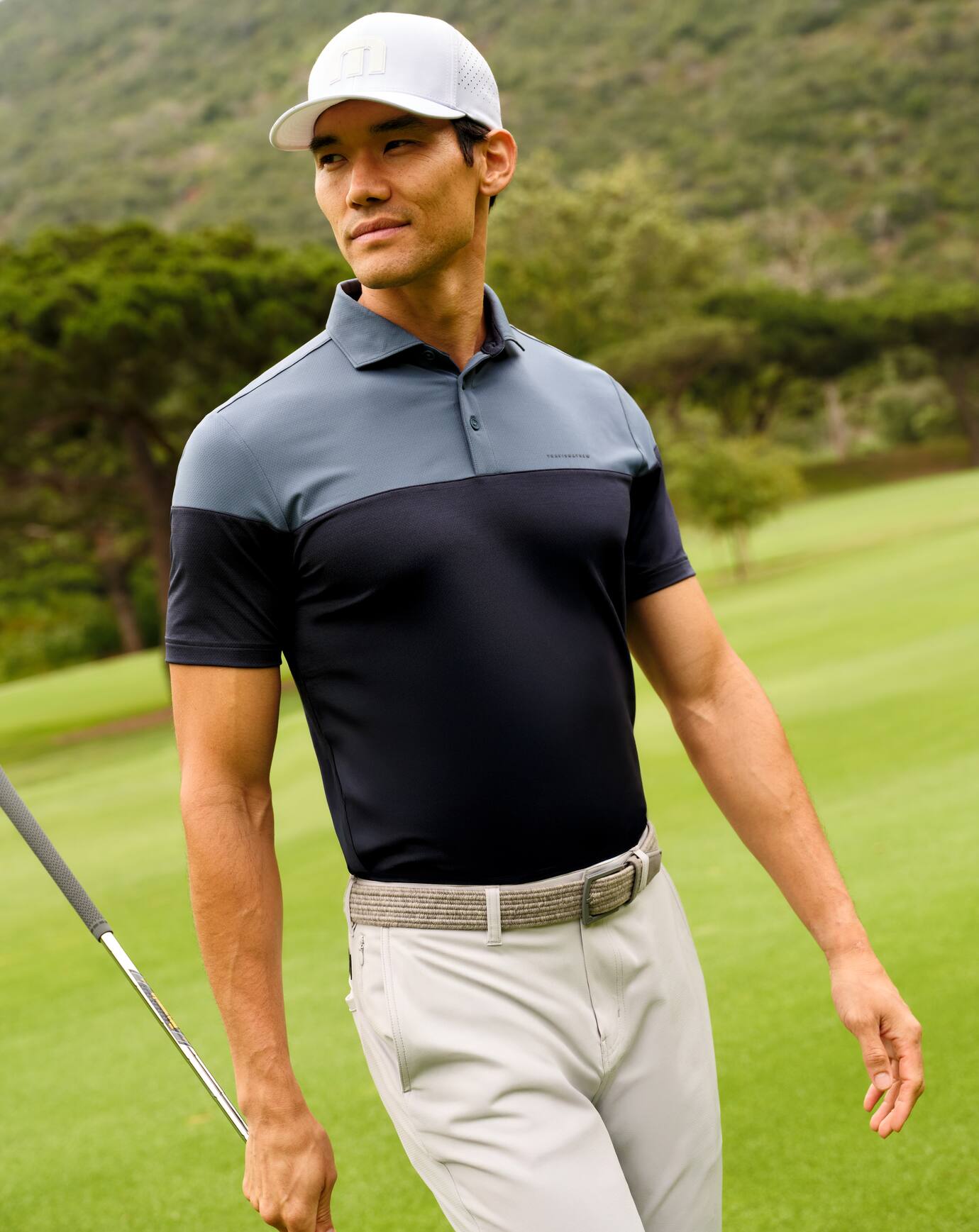 Travis Mathew For sale | Heater Pro Color Block Polo