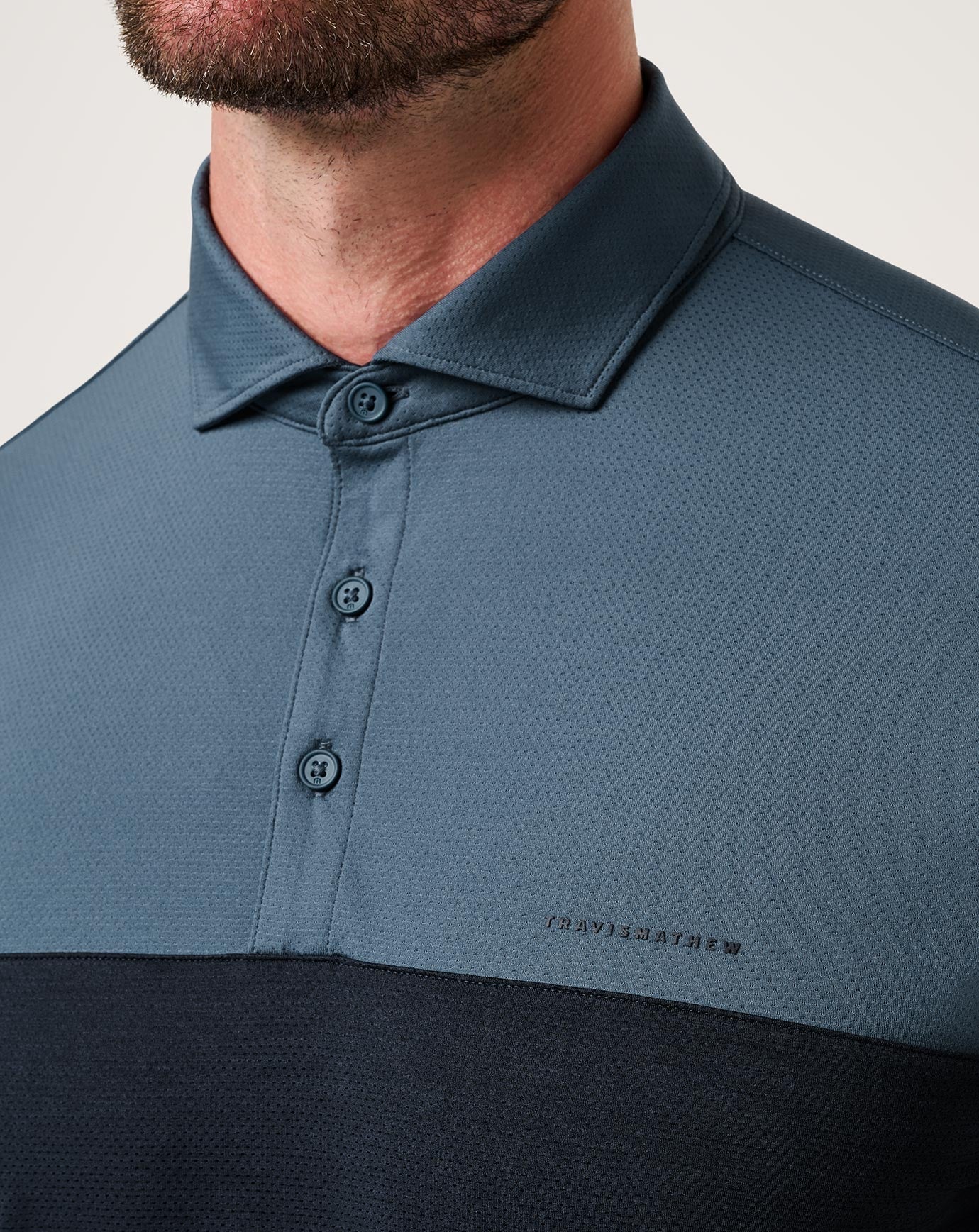 Travis Mathew For sale | Heater Pro Color Block Polo