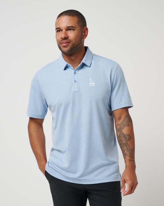 Travis Mathew On Sale | Los Angeles Dodgers Playoff Pitch Polo