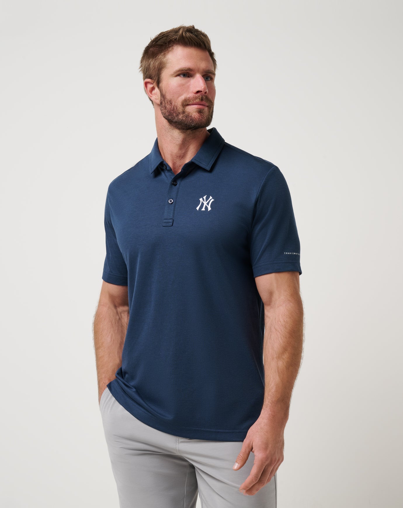 Travis Mathew Sale | New York Yankees Playoff Pitch Polo