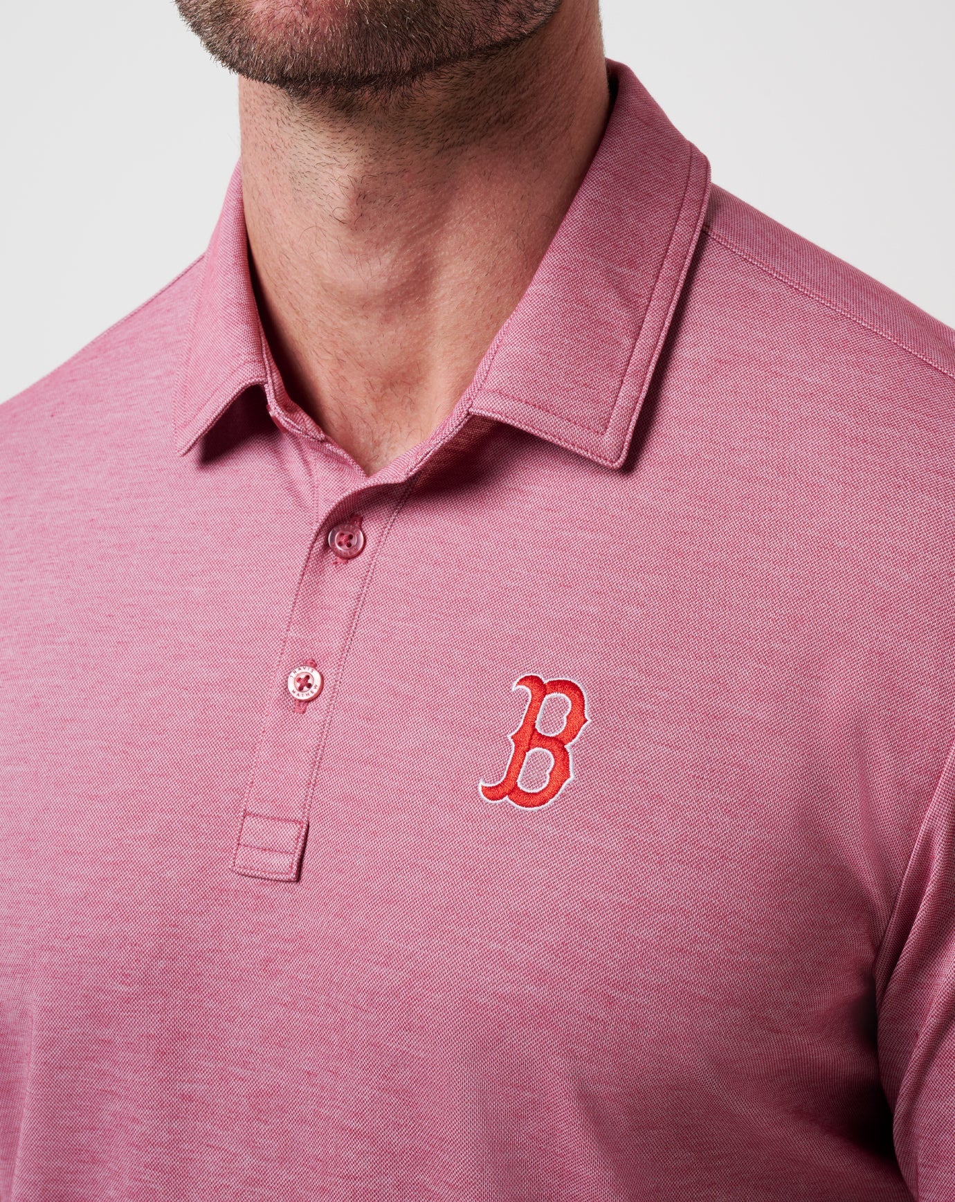 Travis Mathew Discount | Boston Red Sox Playoff Pitch Polo