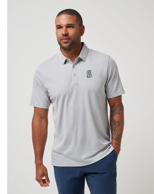 Travis Mathew New | Seattle Mariners Playoff Pitch Polo