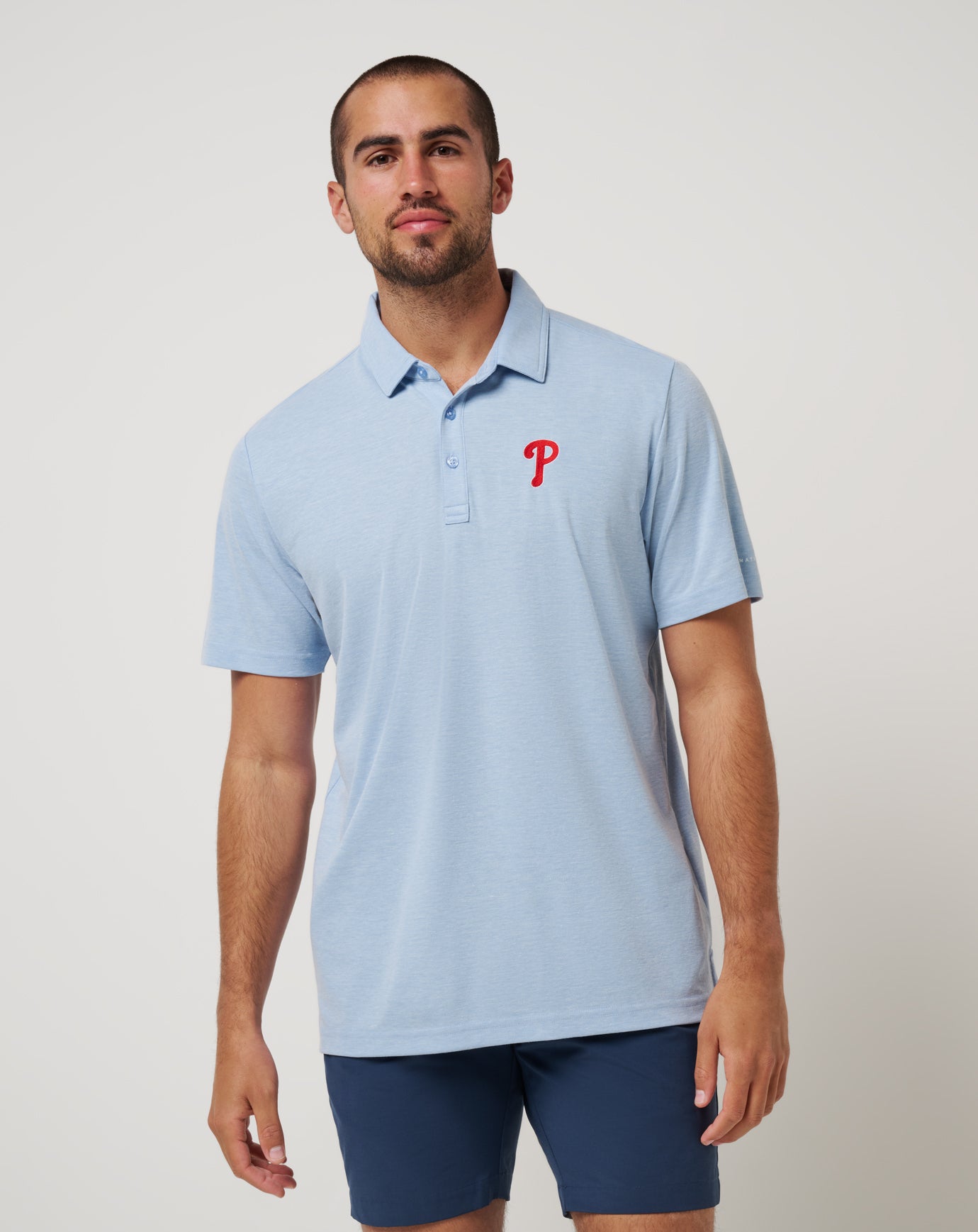 Travis Mathew For sale | Philadelphia Phillies Playoff Pitch Polo