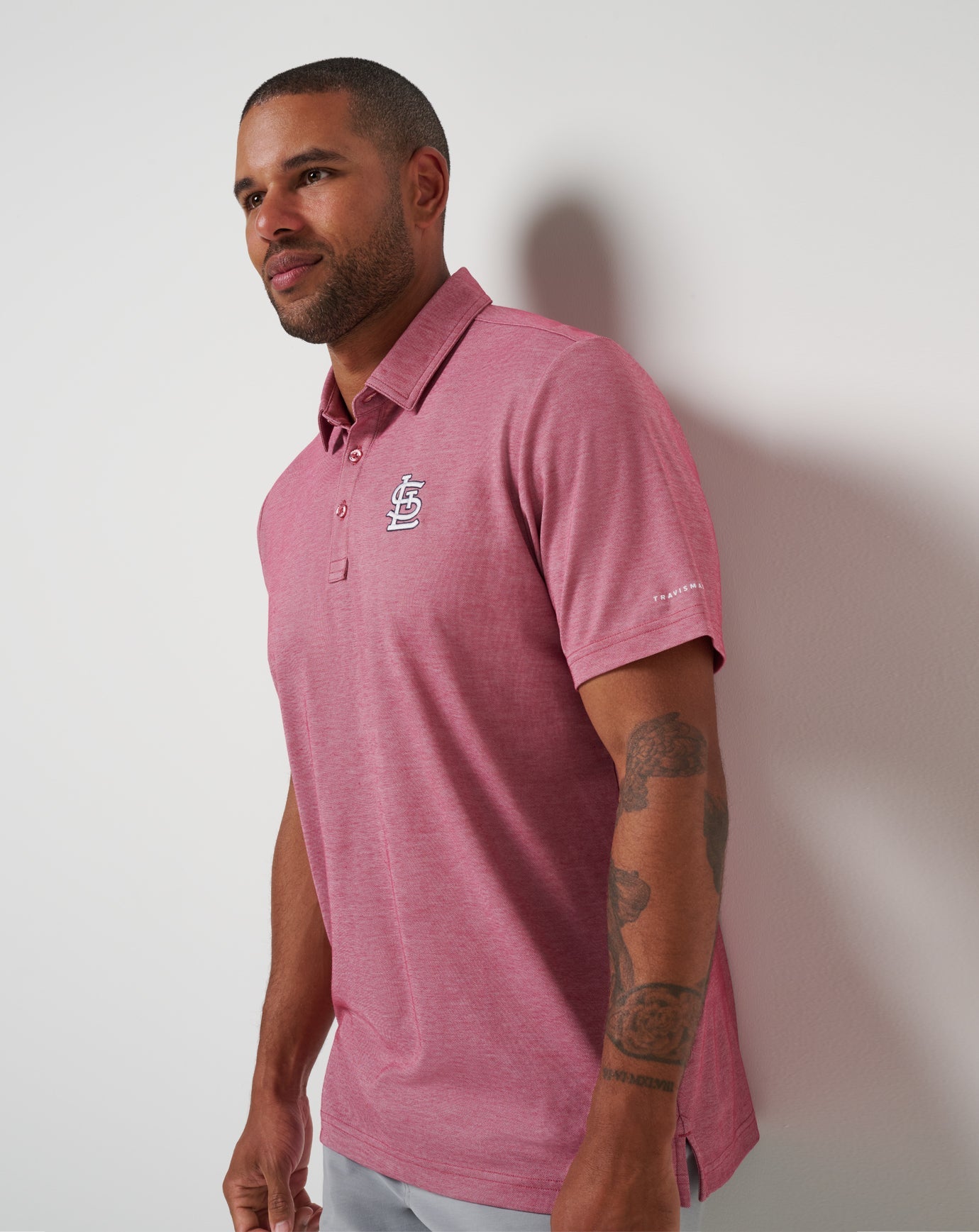 Travis Mathew US | St Louis Cardinals Playoff Pitch Polo