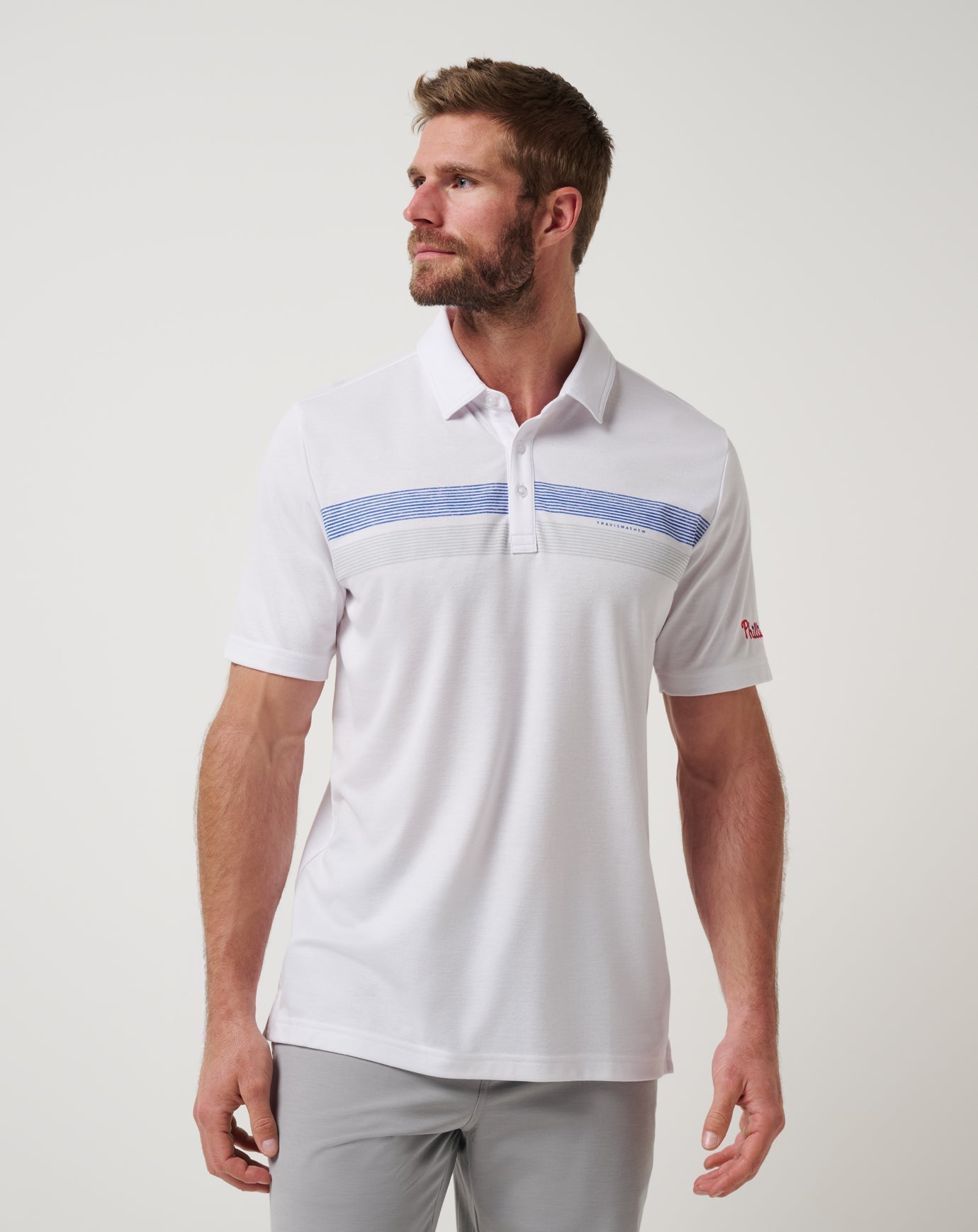 Travis Mathew | Philadelphia Phillies Top Recruit Polo