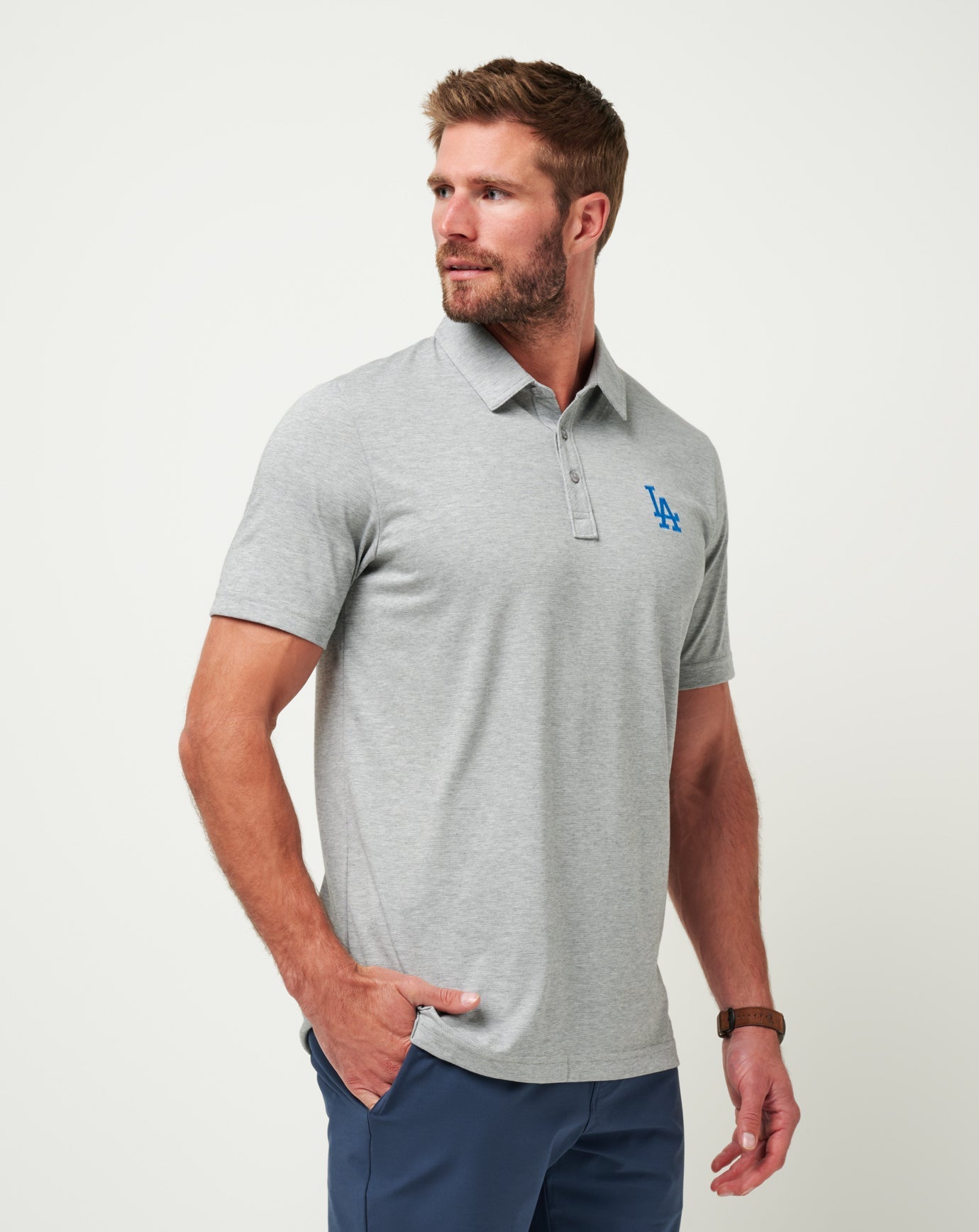 Travis Mathew Online | Los Angeles Dodgers The Zinna Polo