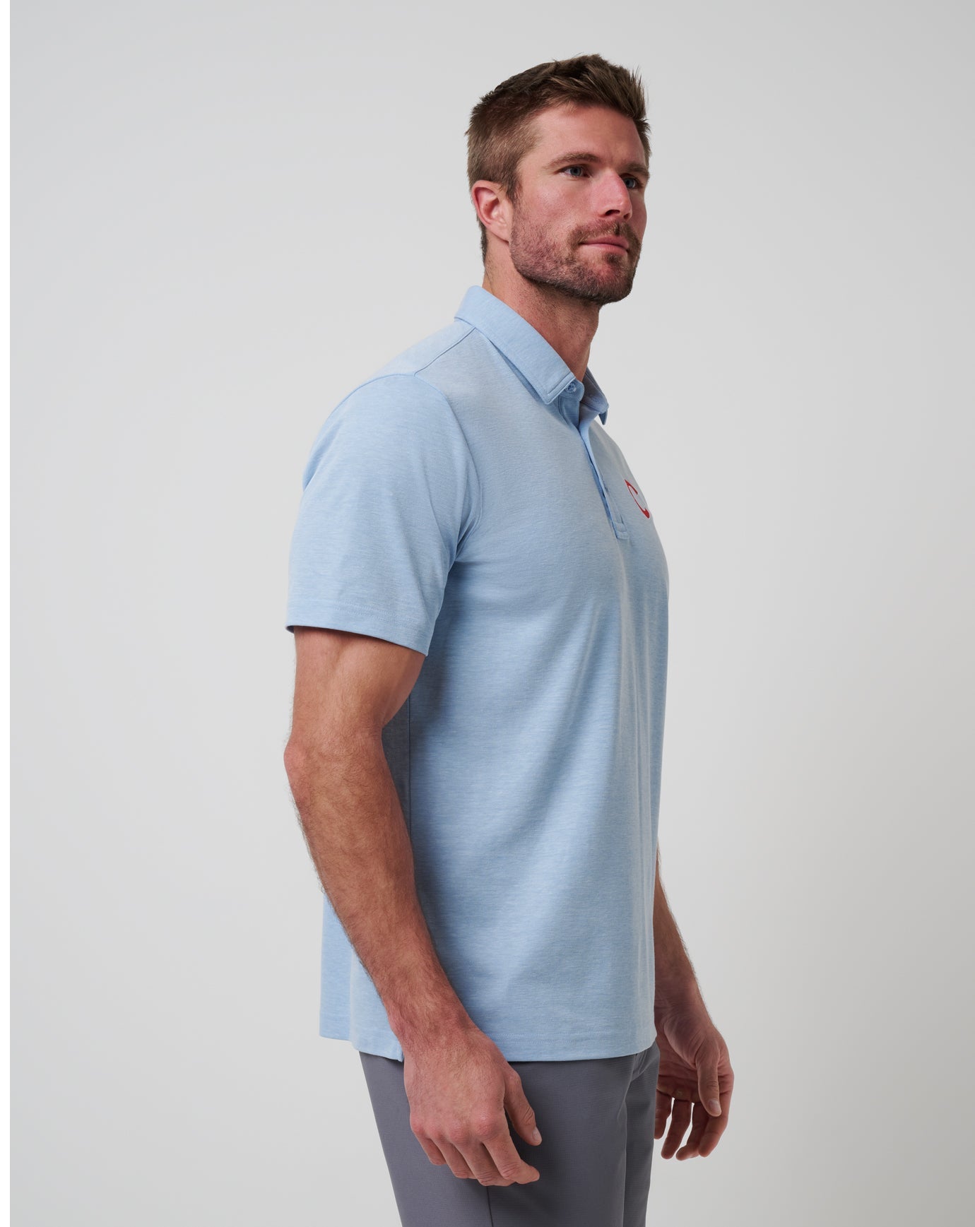 Travis Mathew Sale | Chicago Cubs Playoff Pitch Polo