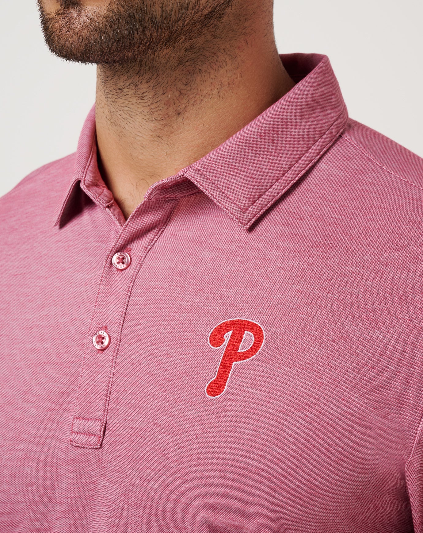 Travis Mathew Outlet | Philadelphia Phillies Playoff Pitch Polo