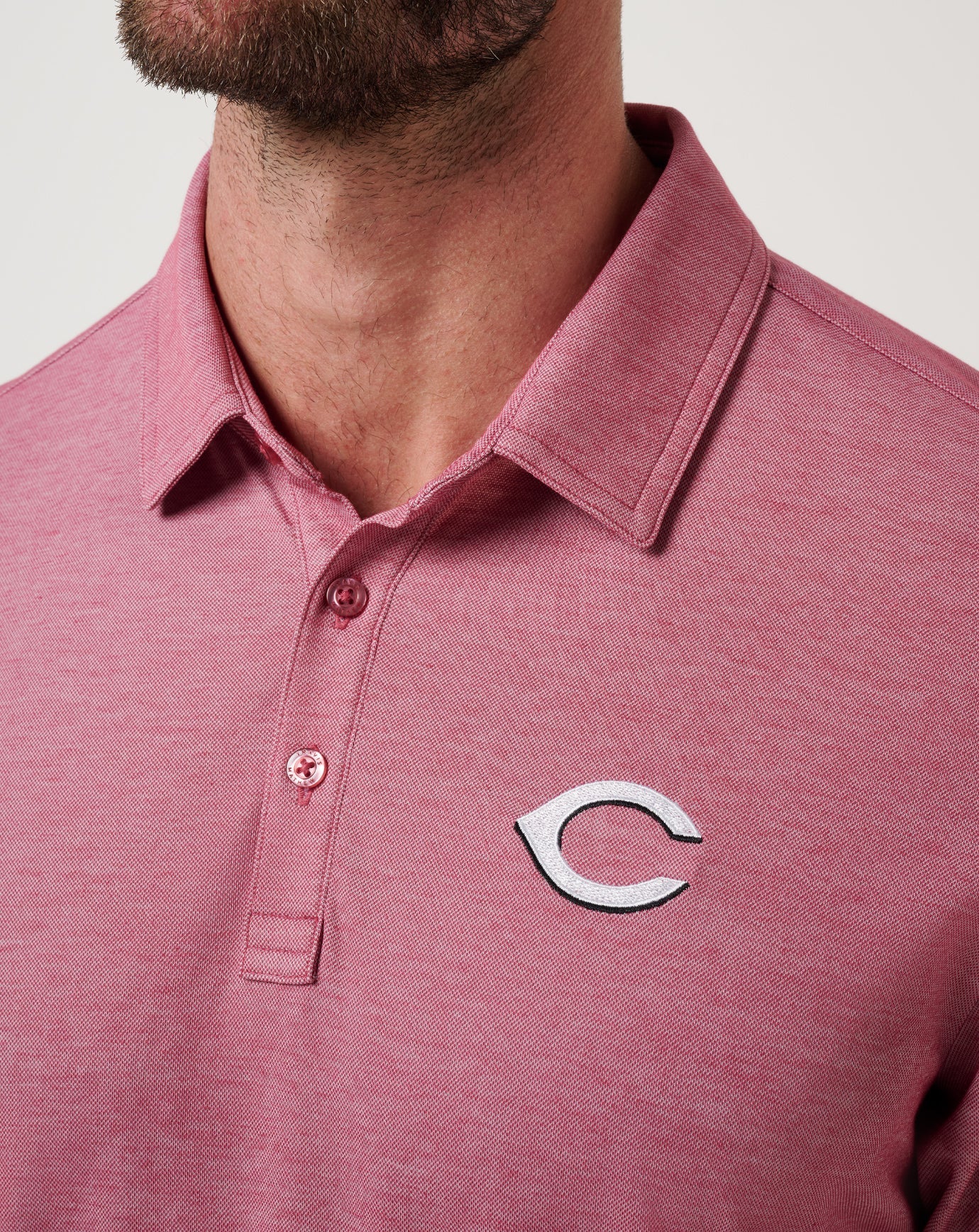 Travis Mathew For sale | Cincinnati Reds Playoff Pitch Polo