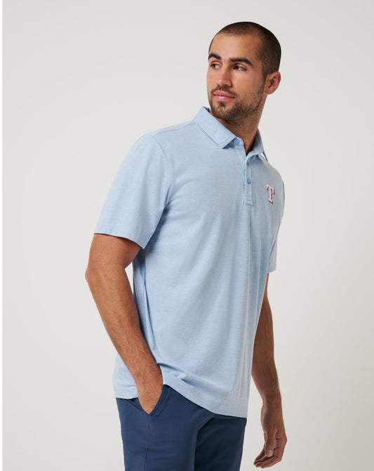 Travis Mathew Discount | Texas Rangers Playoff Pitch Polo