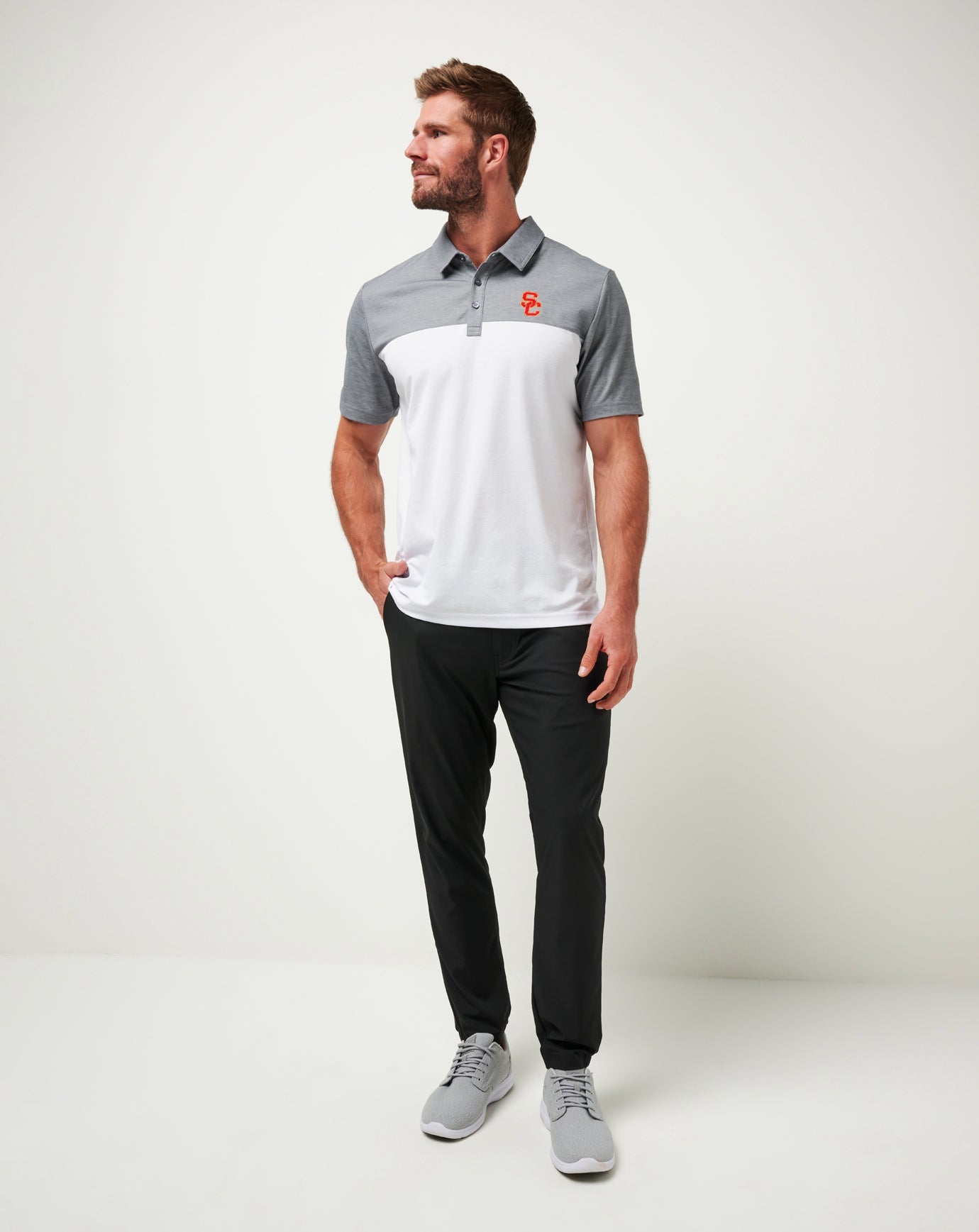 Travis Mathew Outlet | USC The Rudds 2.0 Polo