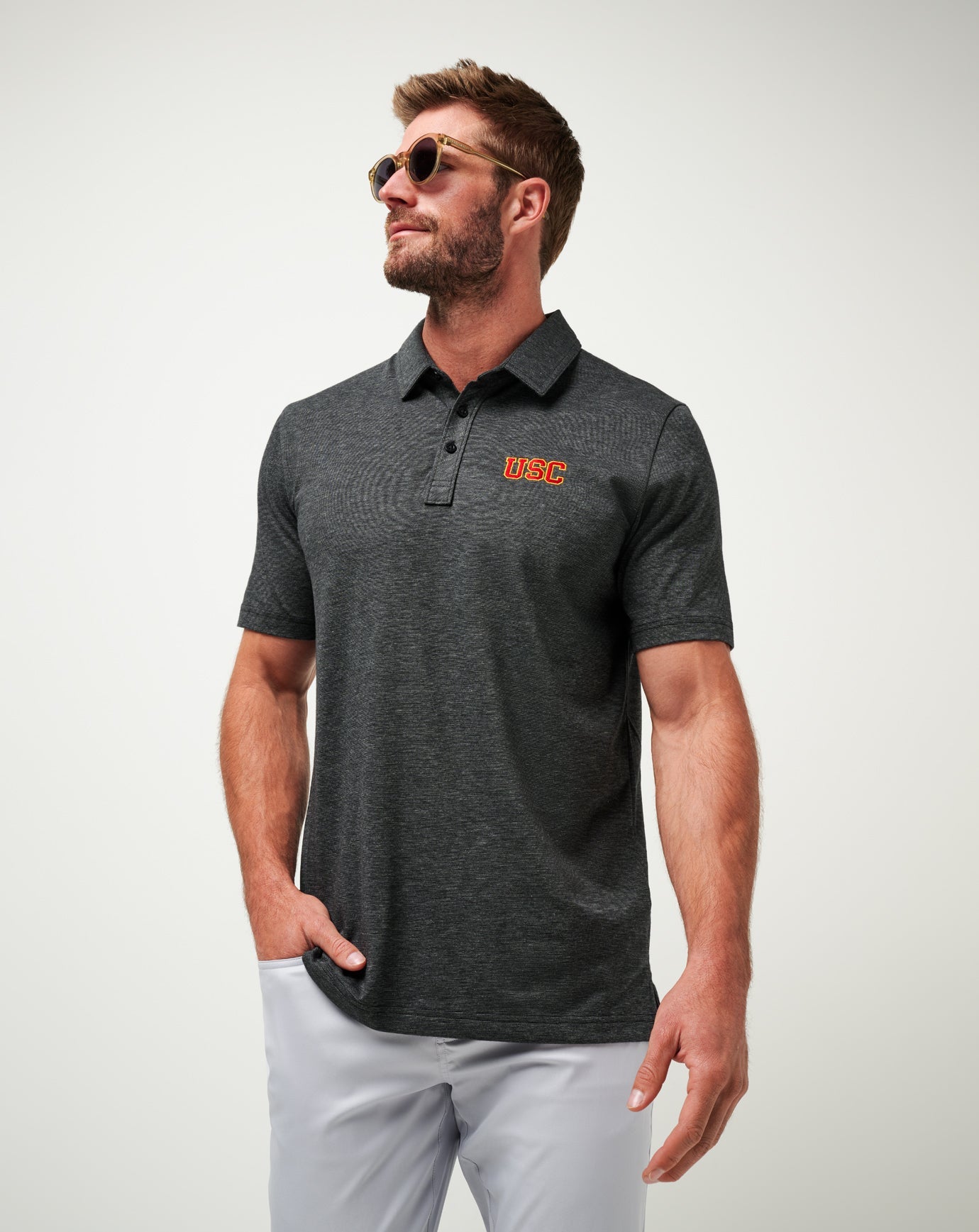 Travis Mathew New | USC The Zinna Polo